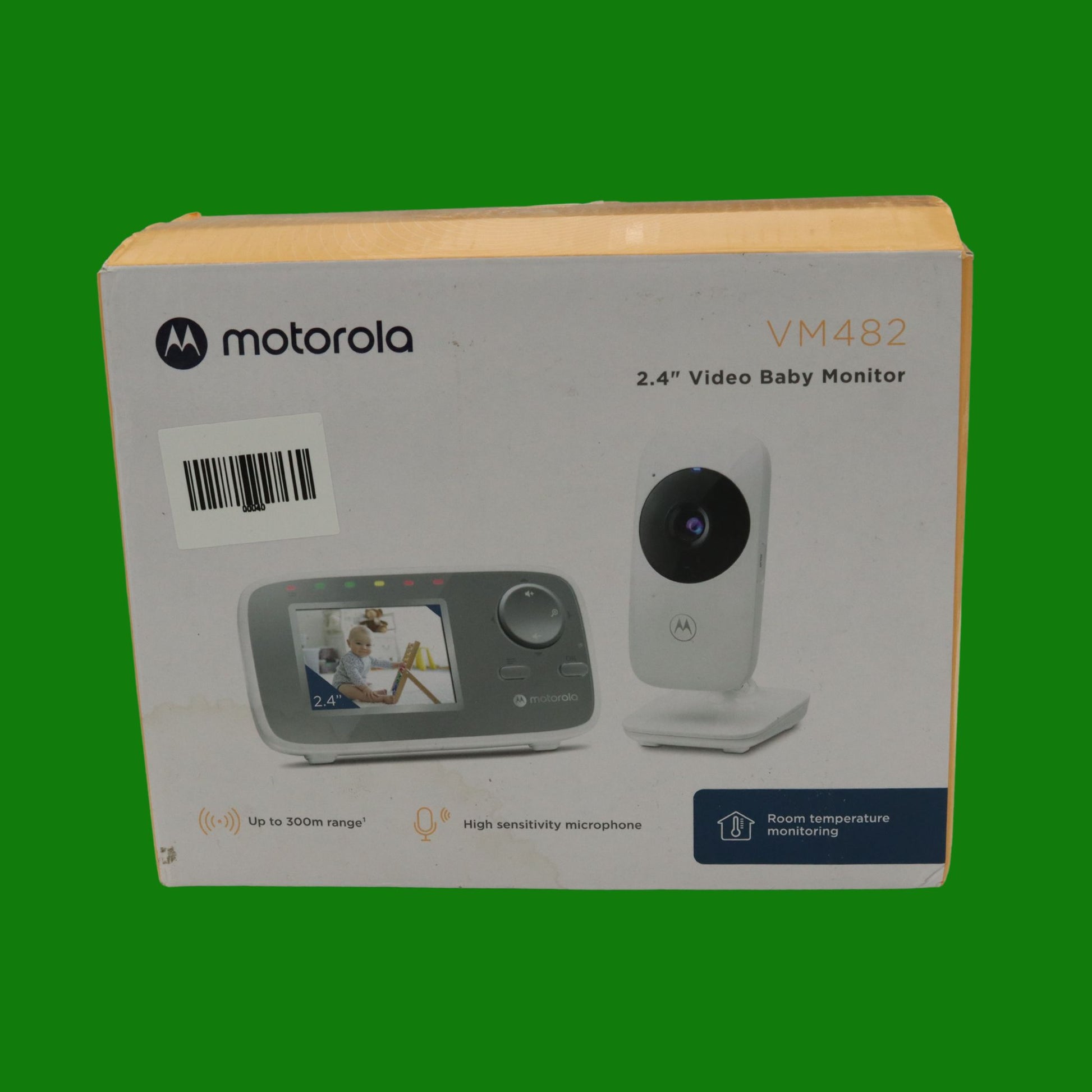 Motorola Nursery VM482 Baby monitor con telecamera, schermo a colori