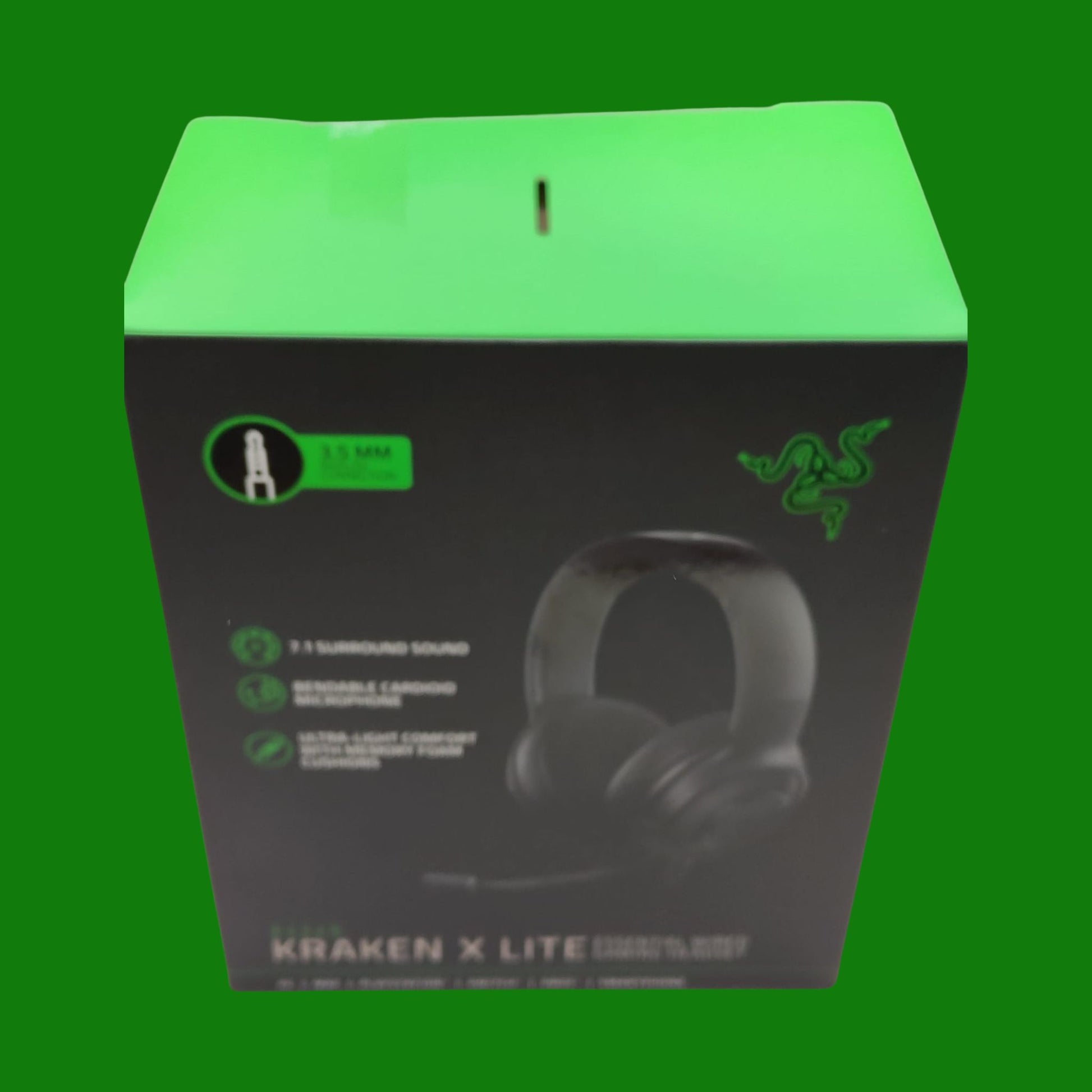 Razer Kraken X Lite - Cuffie da gioco Ultralight con audio surround 7.1