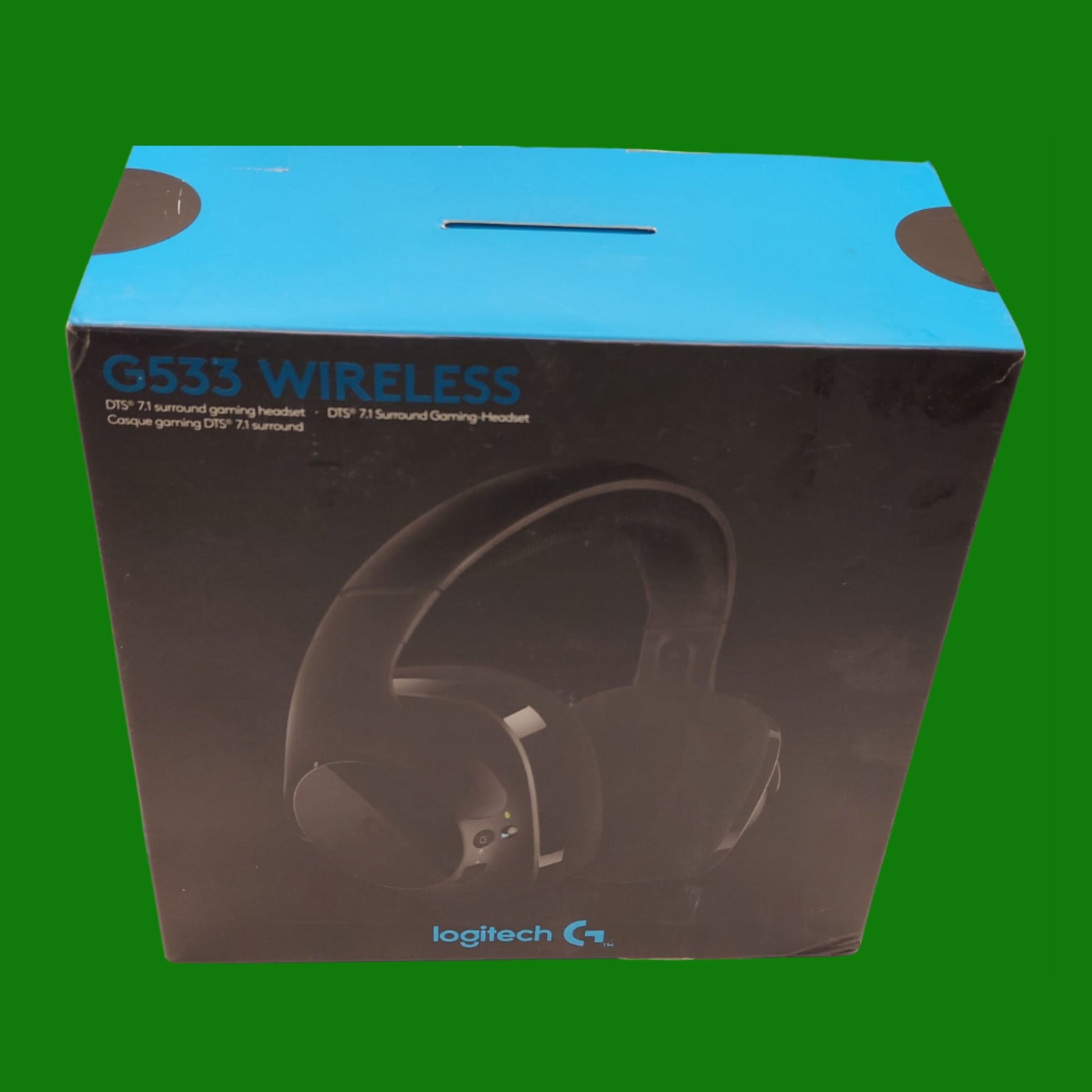 Logitech G533 Cuffie Gaming Wireless con Microfono, Audio Surround 7.1,