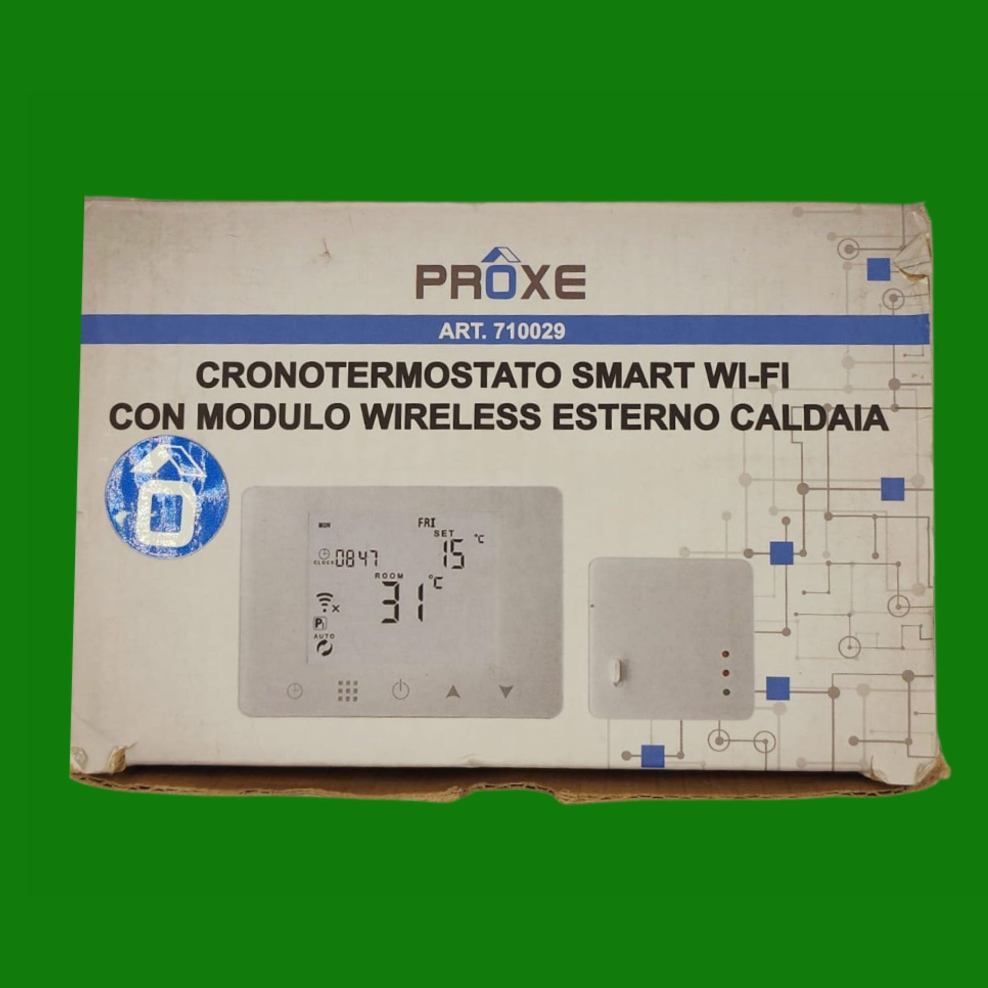 Cronotermostato Smart Wi-Fi con modulo esterno caldaia