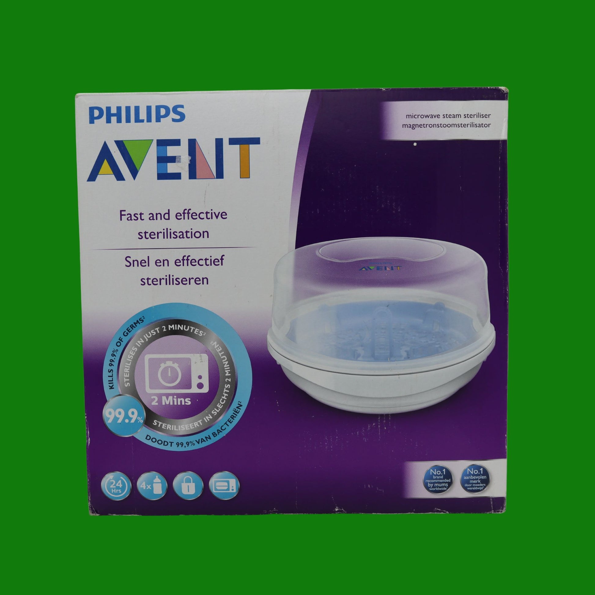 Philips Avent SCF281/02 Sterilizzatore per Forno a Microonde
