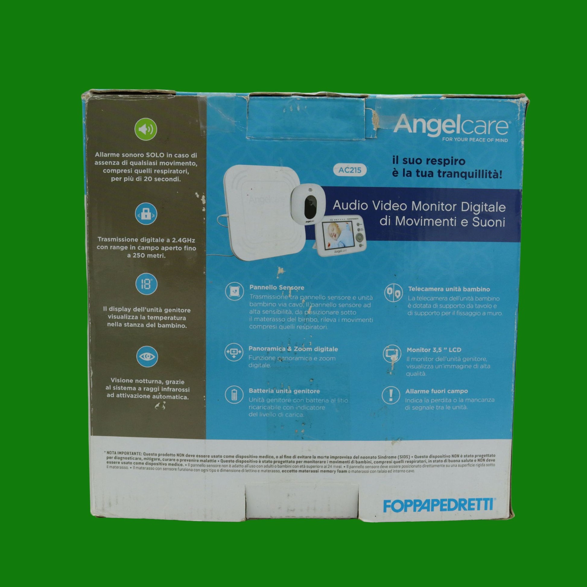 Video Monitor Foppapedretti Angelcare AC215