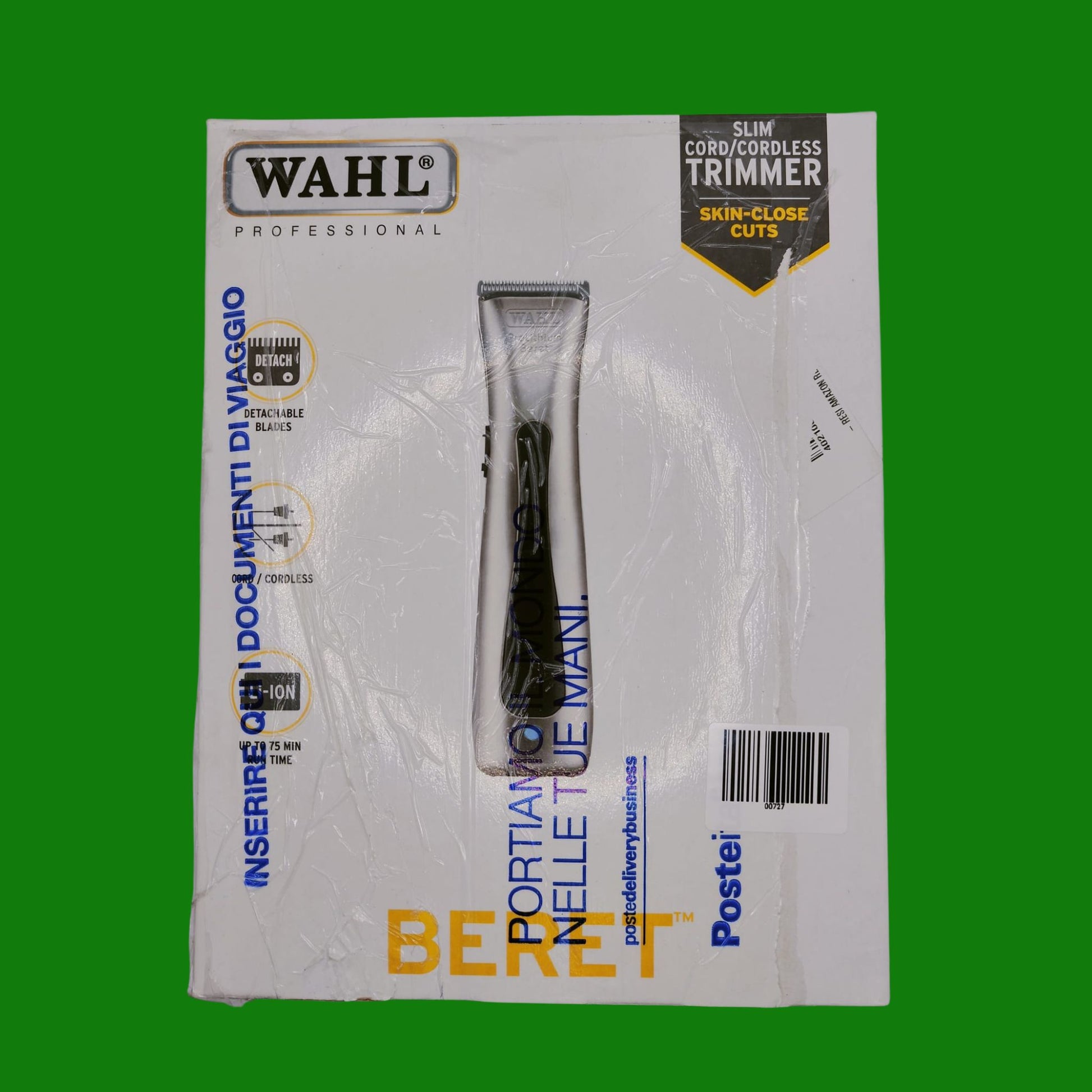 Wahl Lithium Ion Beret Professional Cord/Cordless Trimmer