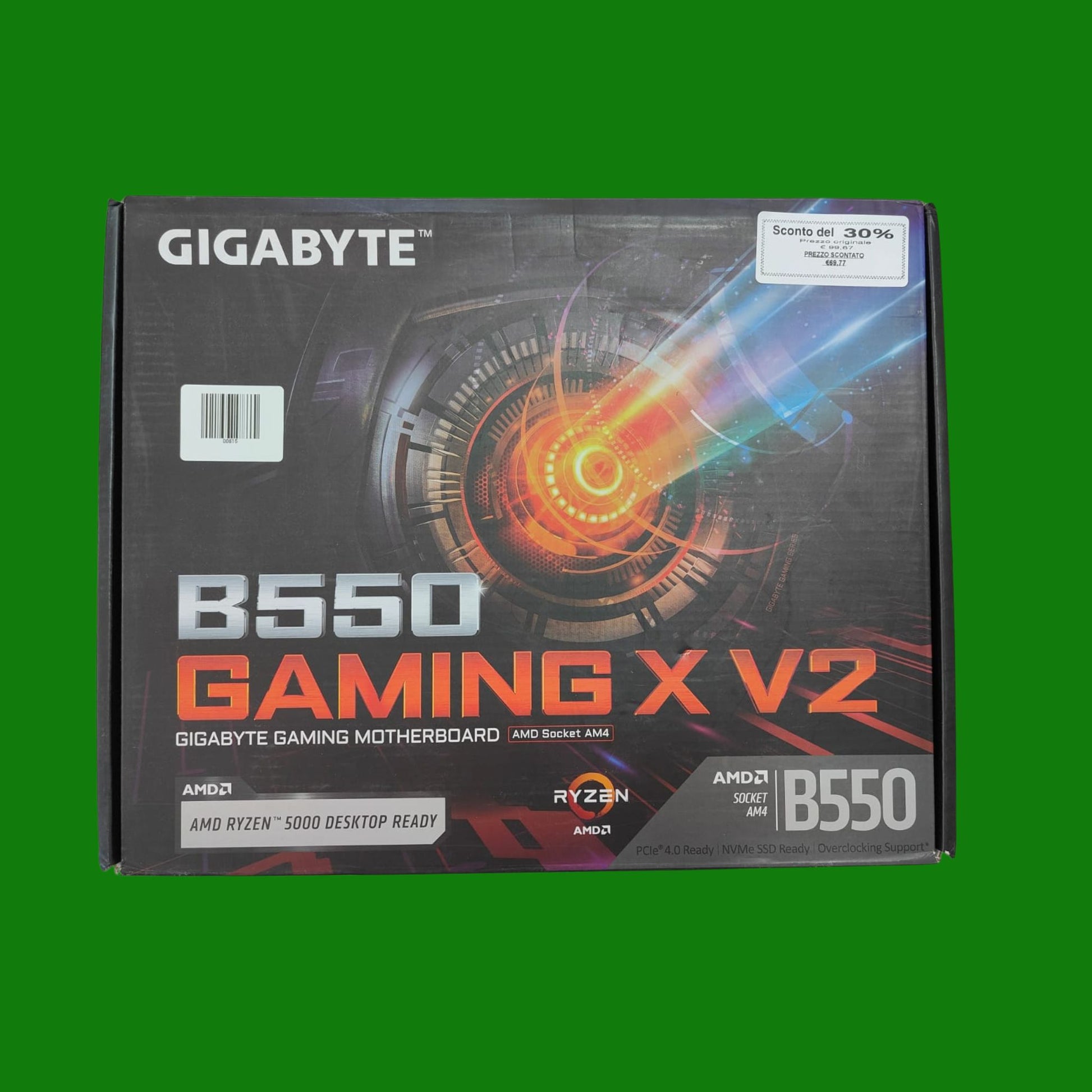 GIGABYTE B550 Gaming X V2 Scheda madre - CPU AMD Ryzen 5000