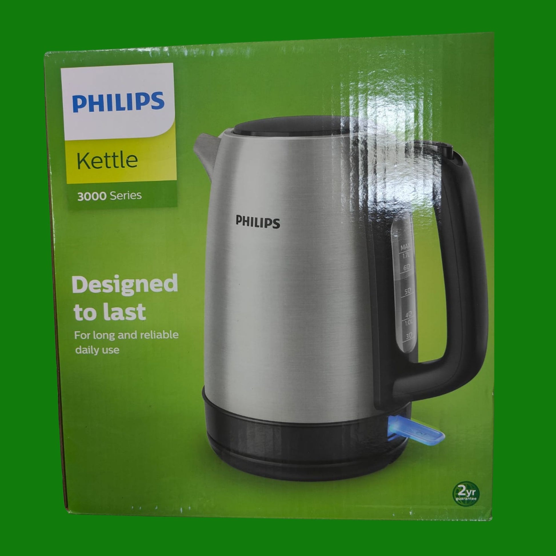 Philips Daily Collection HD9350/92 bollitore elettrico 1,7 L Nero, Acciaio inossidabile 2200