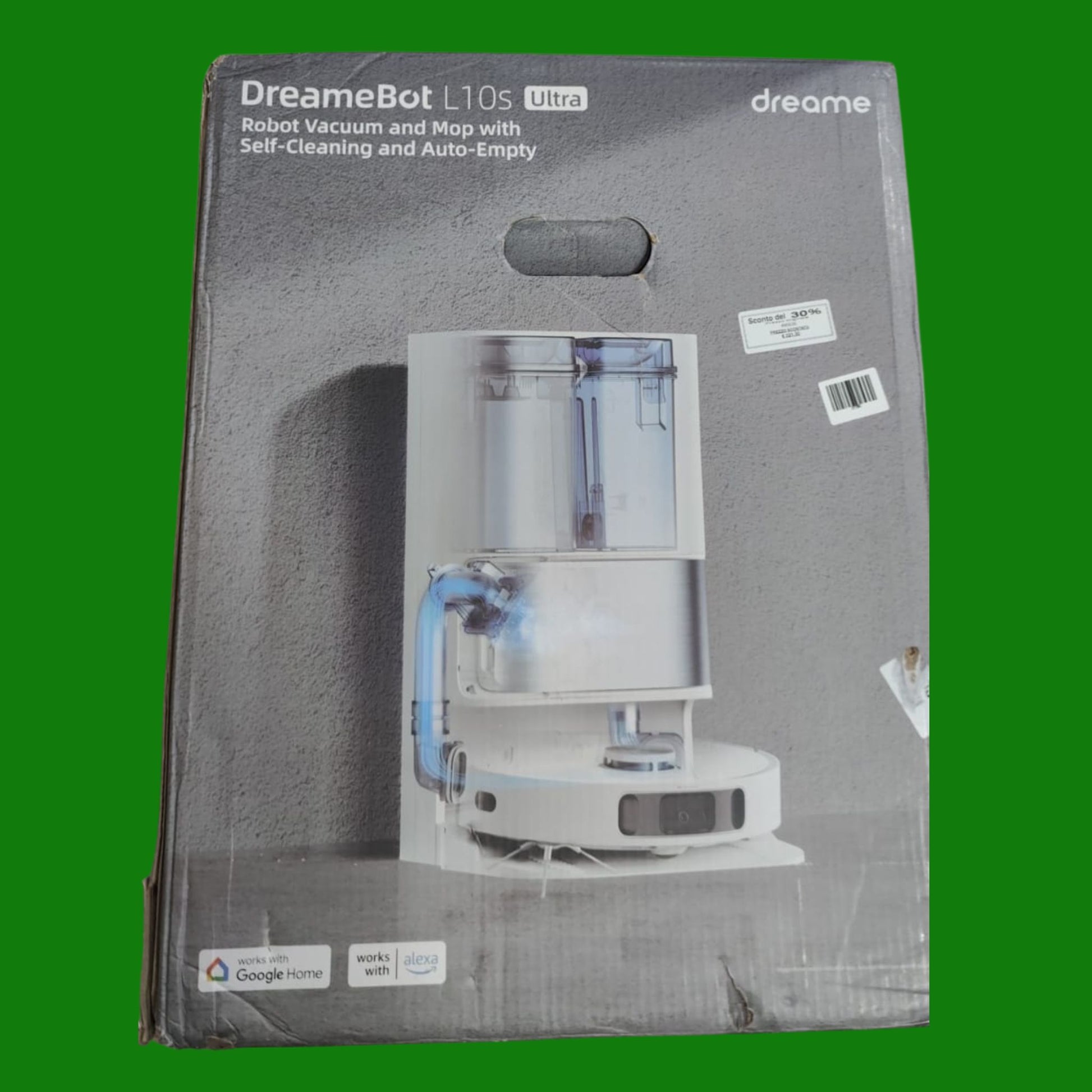 DREAME L10s Ultra Gen 2 Robot Aspirapolvere e Lavapavimenti con MopExtend RoboSwing, Aspirazione 10.000 Pa