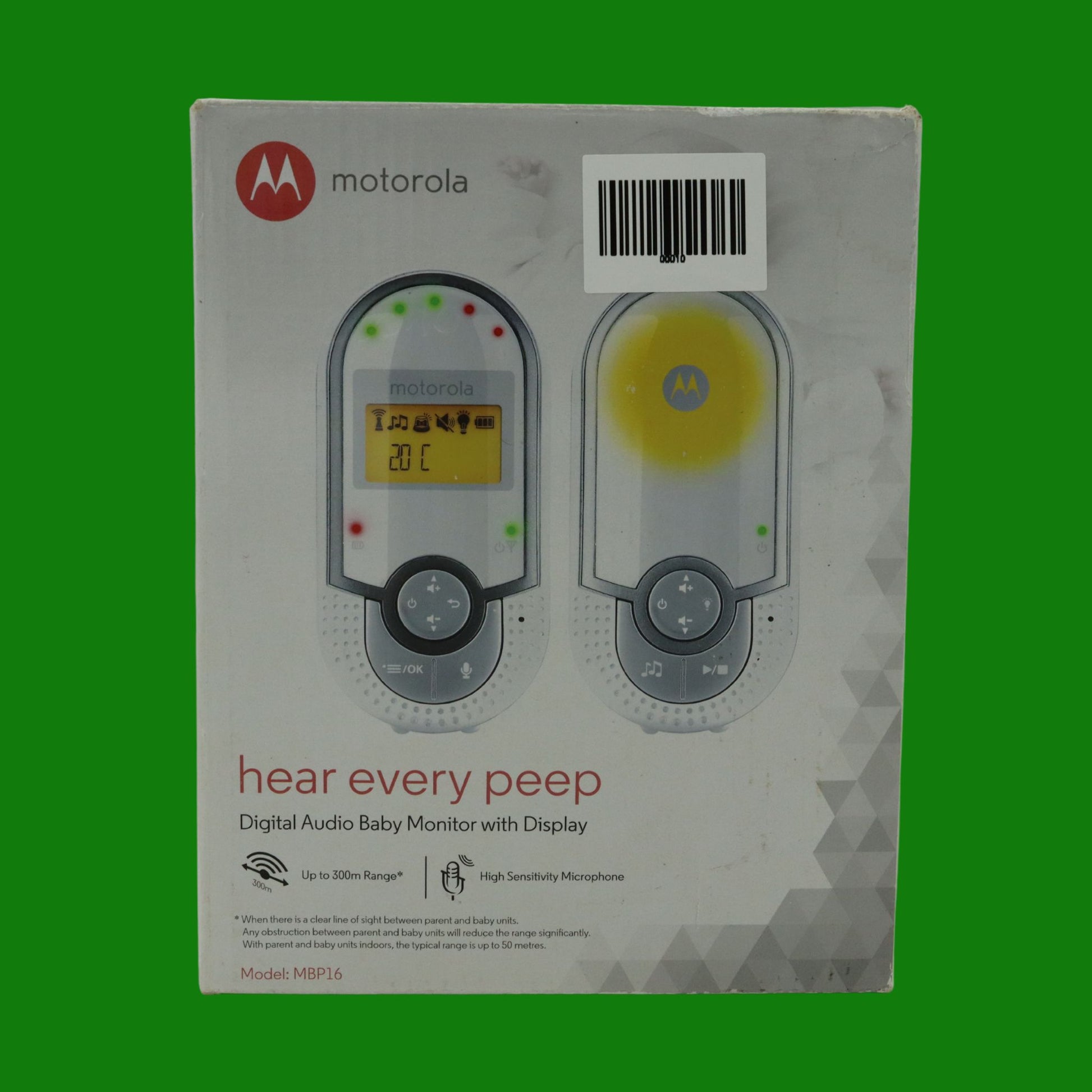 Baby Monitor Motorola Mbp16 Con Luce Notturna