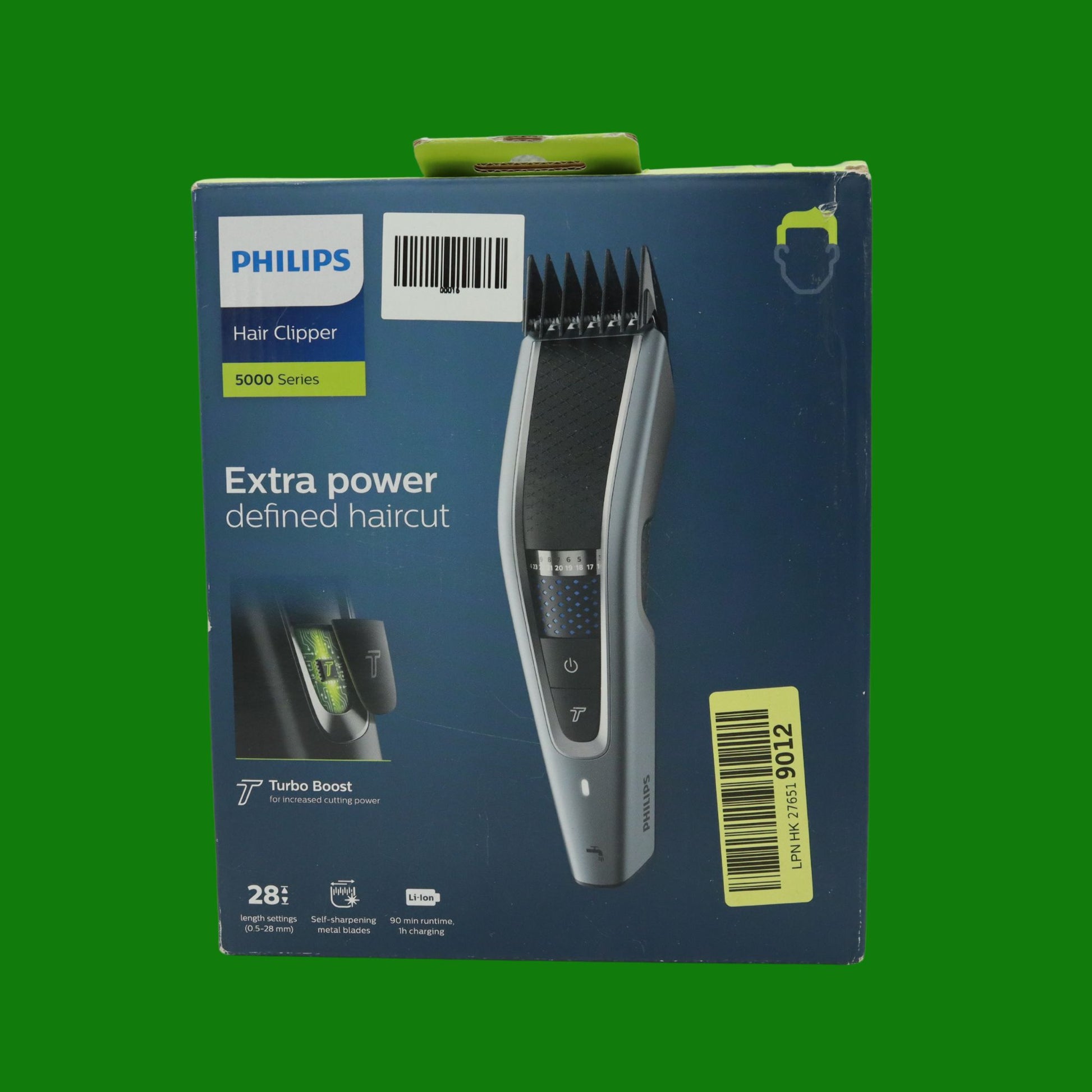 Philips Hair Clipper Serie 5000 Regolacapelli Con Tecnologia Trim-n-Flow E DualCu