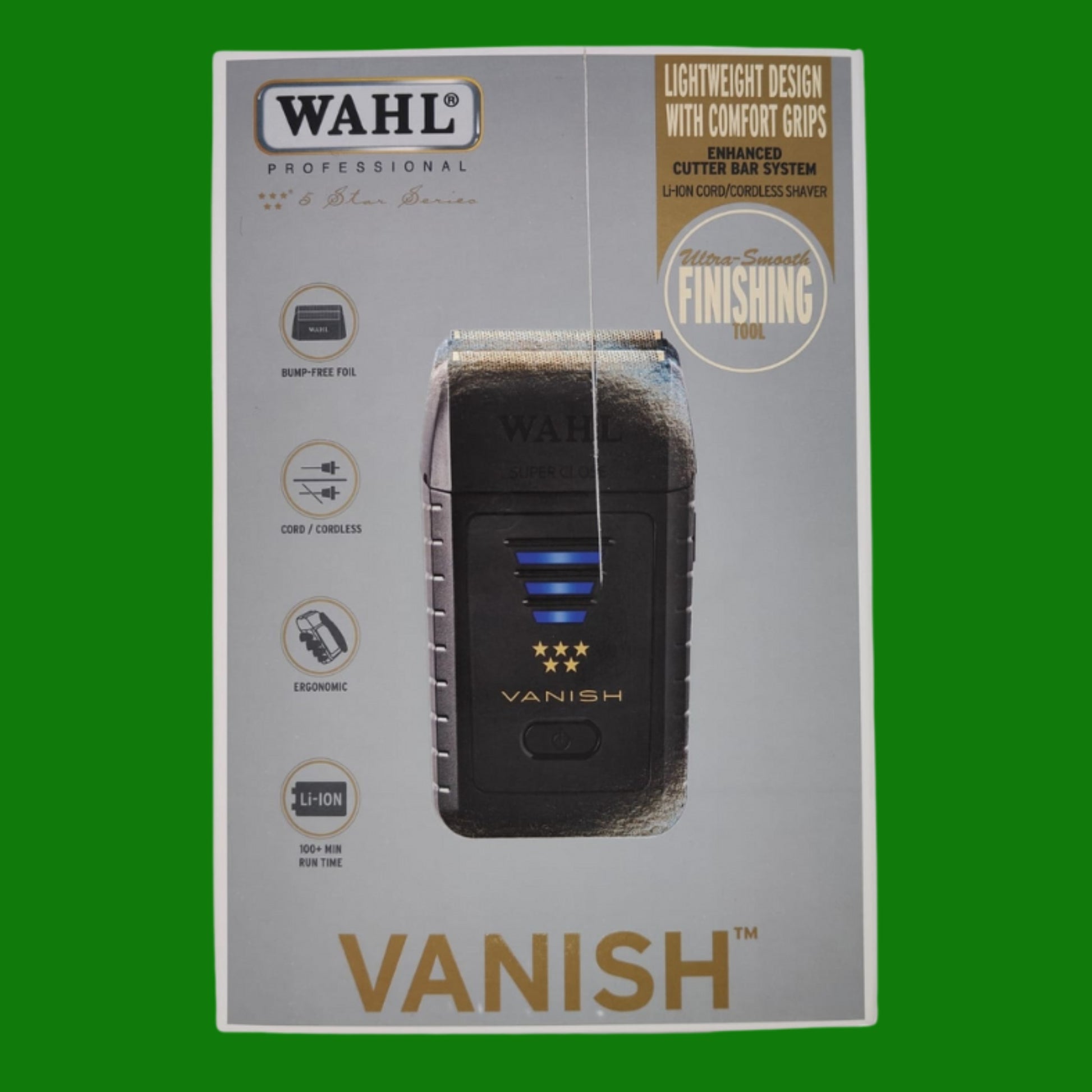 Wahl Vanish - Strumento di rifinitura, rasoio per una rasatura liscia e una finitura pulita