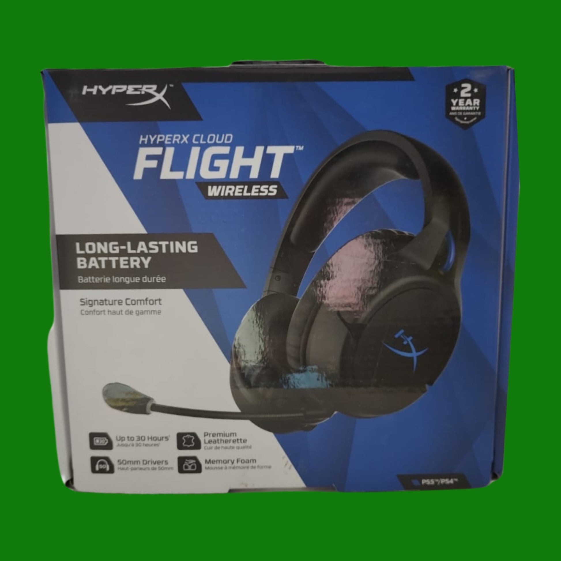 HyperX Cloud Flight – Cuffie per il gaming wireless per PS5 e PS4