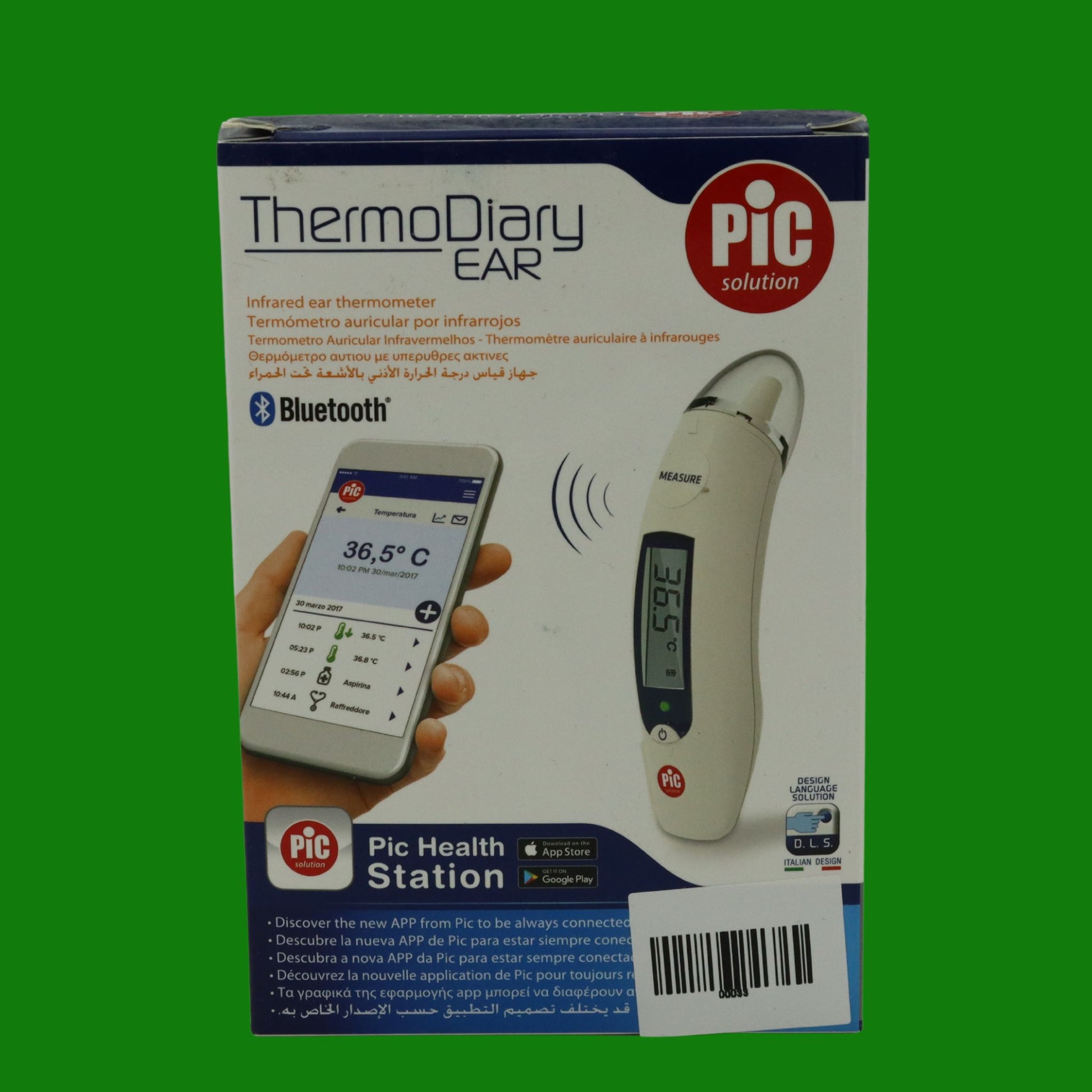 Pic Solution ThermoDiary Ear – Termometro a Infrarossi Auricolare