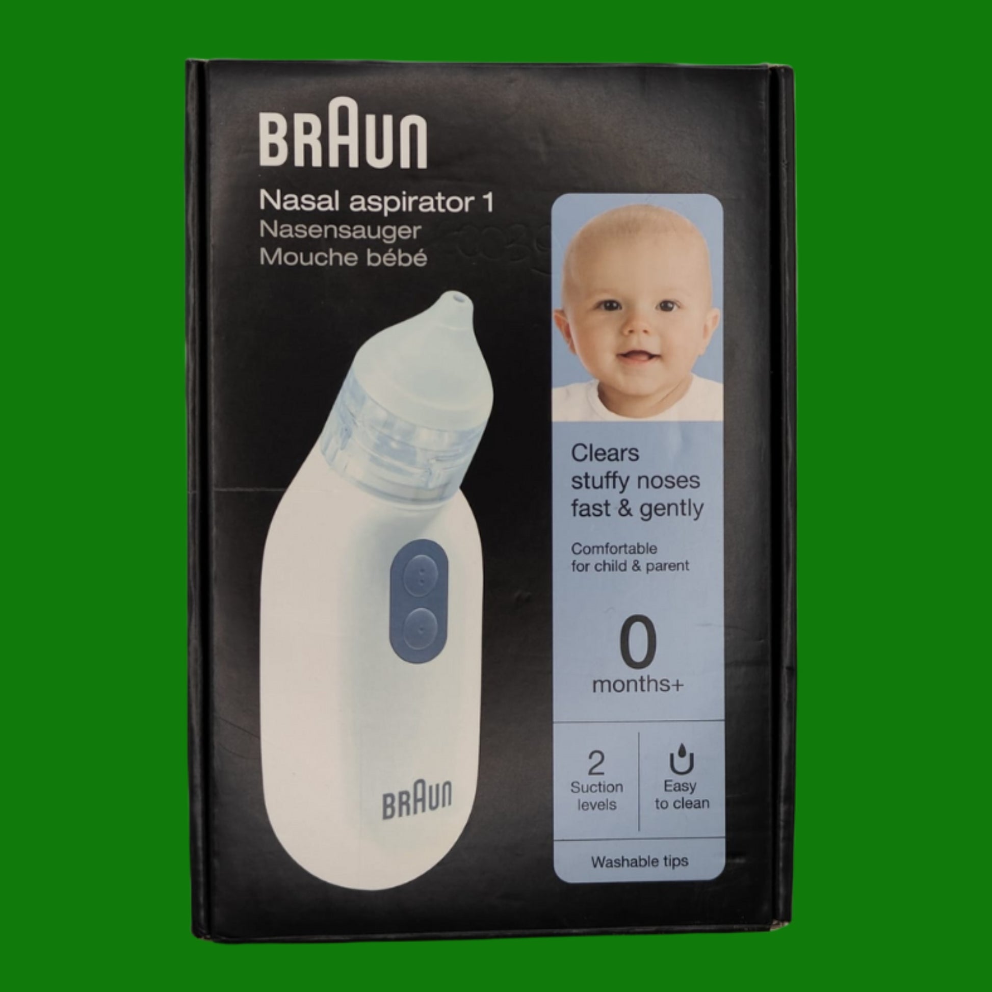 Braun Aspiratore nasale 1 , Dispositivo per la rimozione del muco