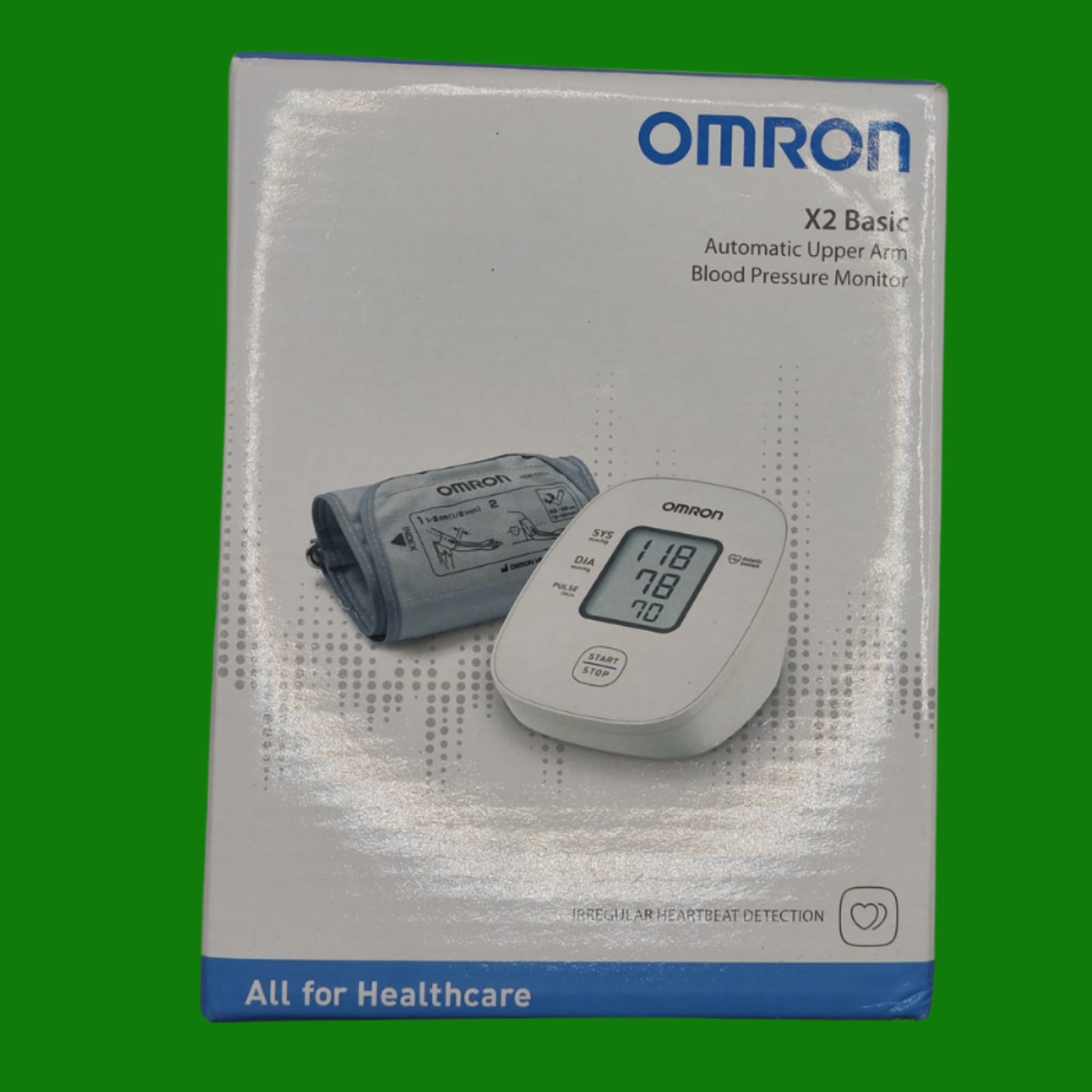 OMRON X2 Basic Misuratore di Pressione Arteriosa da Braccio Digitale