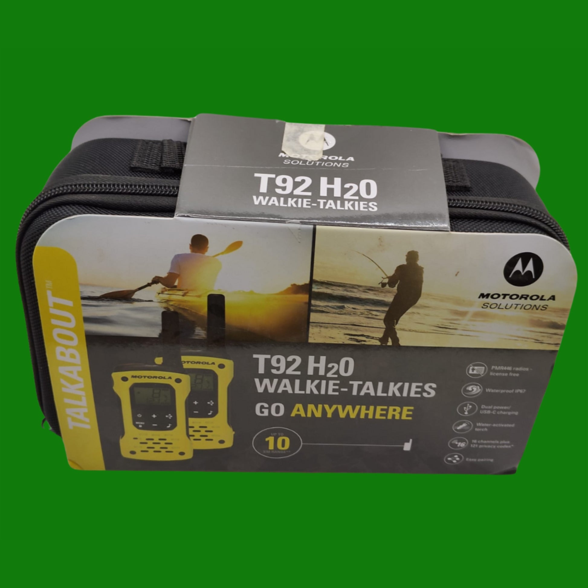 MOTOROLA Solutions - Lotto di 2 Walkie Talkie - TALKABOUT T92 - PMR446 -