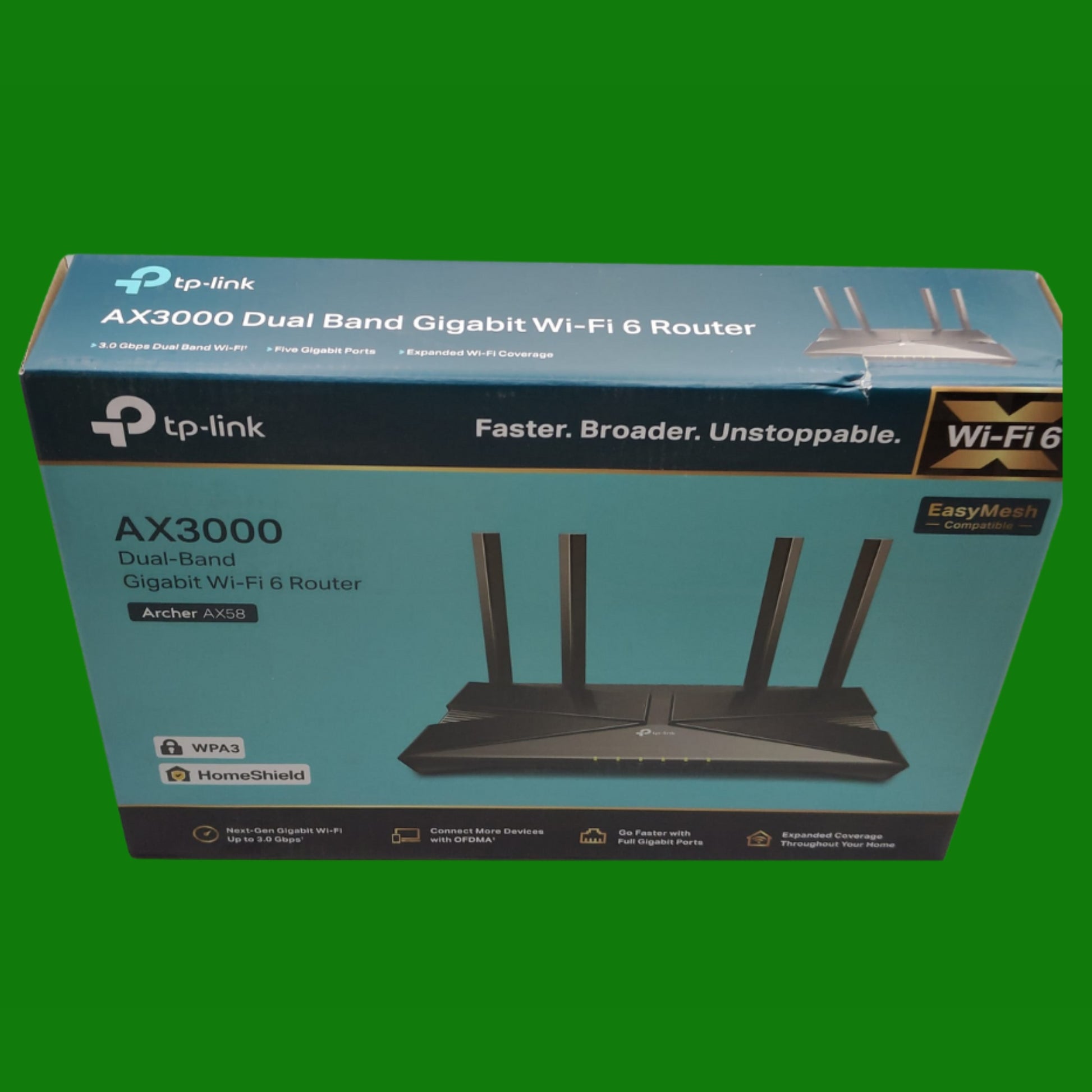 TP-Link Archer AX58 AX3000Mbps Router WiFi 6