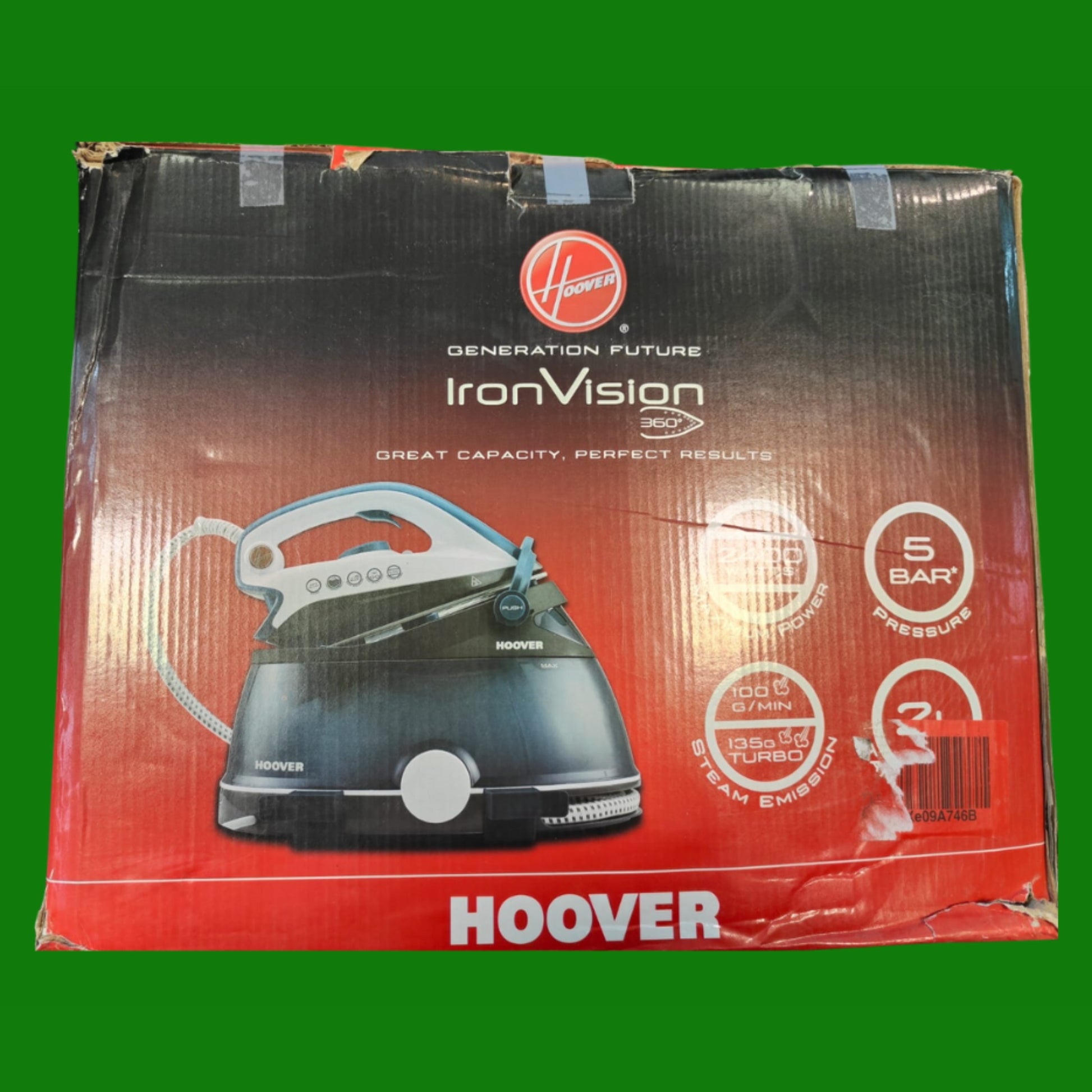 Hoover IronVision 360° PRP2400 011 Ferro da Stiro con Caldaia,