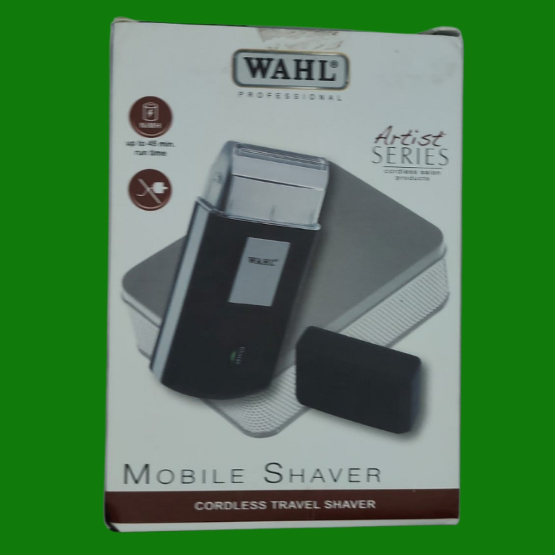 Wahl Mobile Shaver - Rasoio Elettrico con Custodia da Viaggio