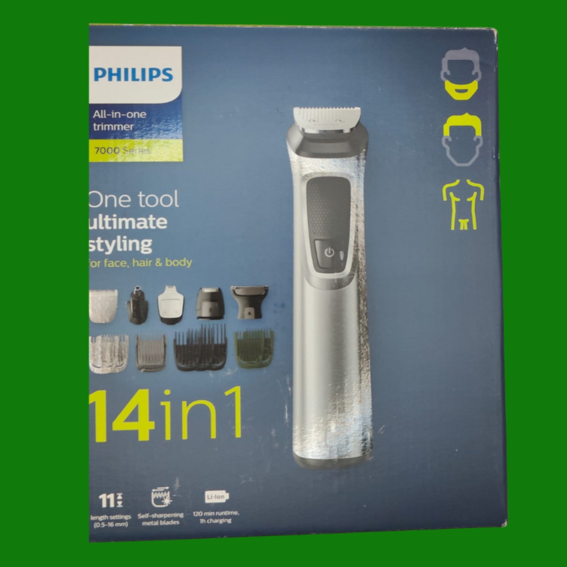 Philips MG7720 Groming Kit Serie 7000 Rifinitore Impermeabile