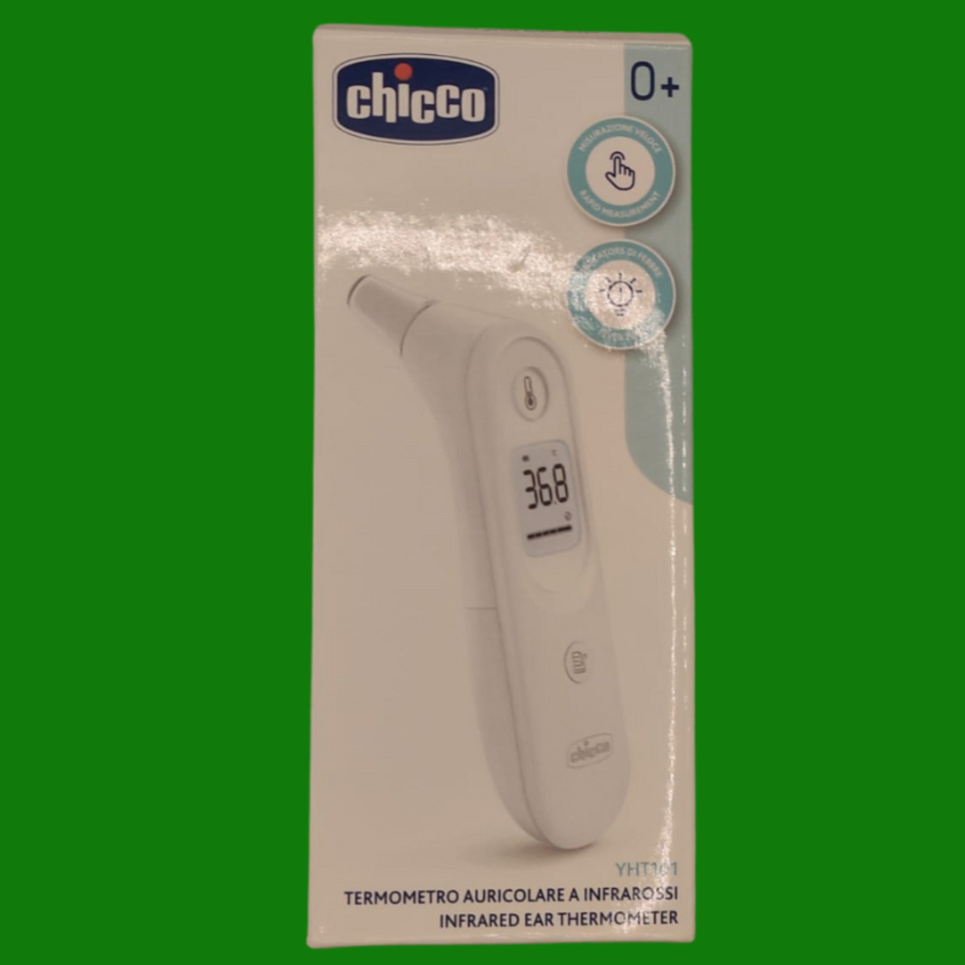 Chicco Termometro Auricolare ad infrarossi, bianco