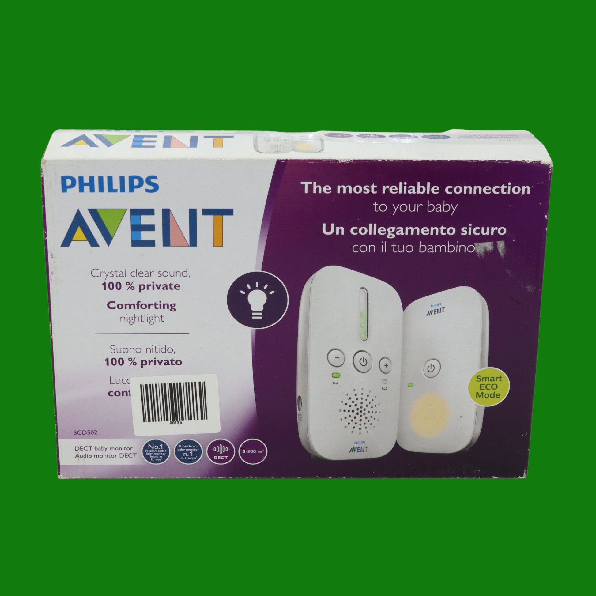Philips AVENT SCD502/23 Baby monitor con tecnologia DECT a 120 canal
