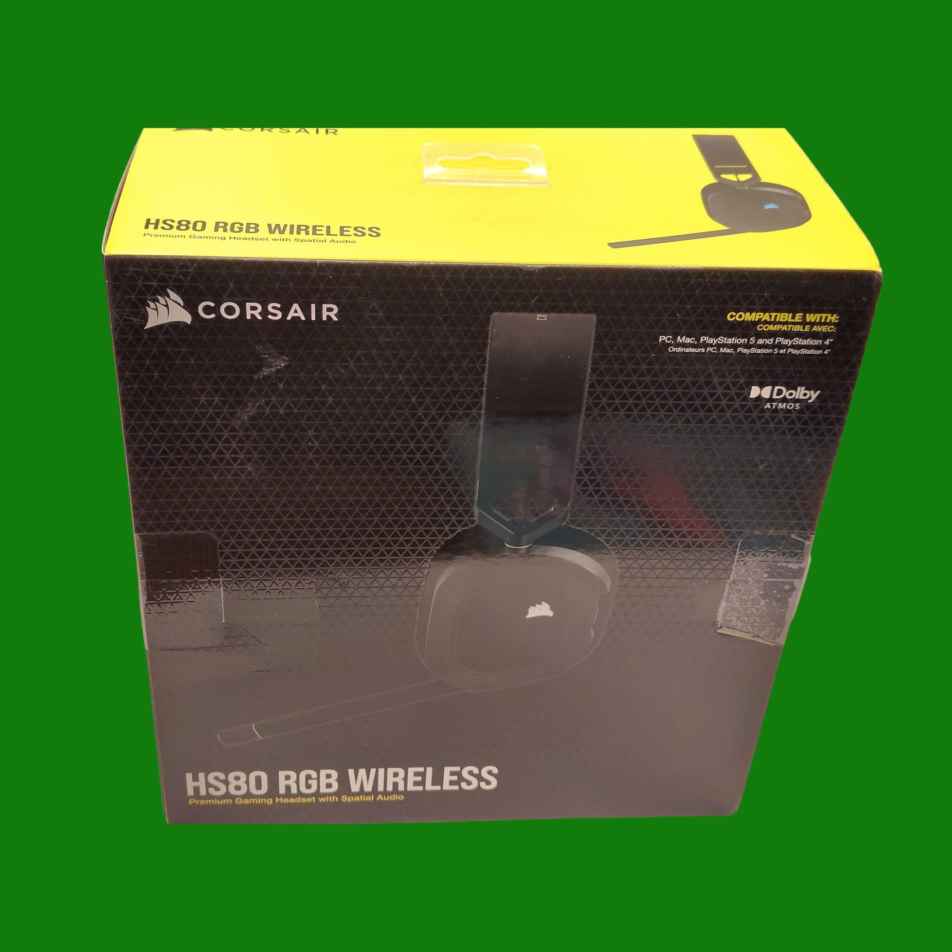 CORSAIR HS80 RGB WIRELESS Cuffie da Gioco Multipiattaforma