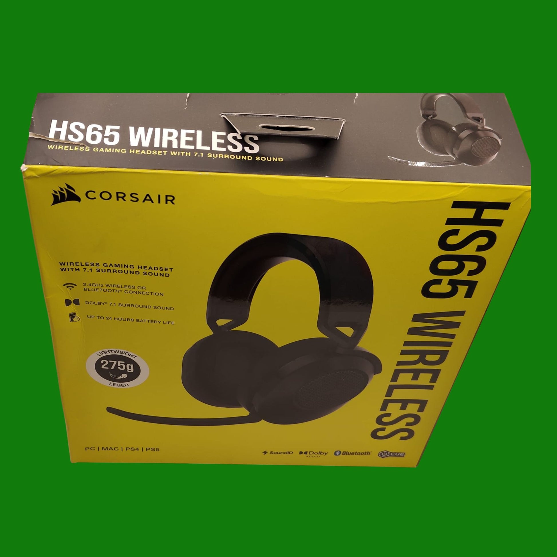 CORSAIR HS65 WIRELESS Cuffie da Gioco Multipiattaforma
