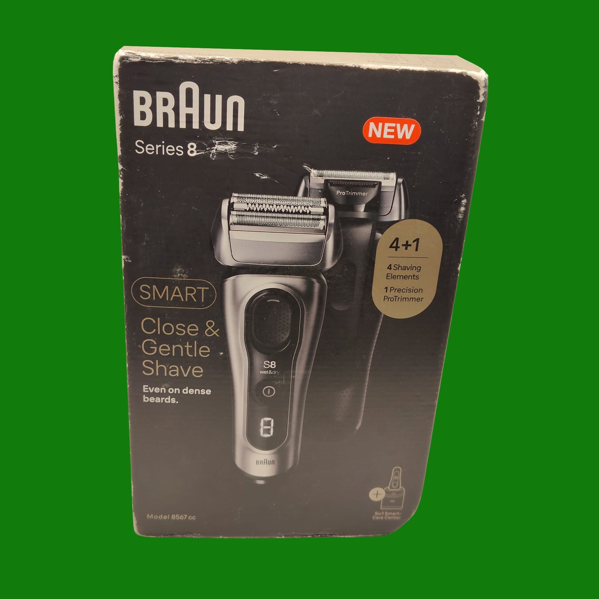 Braun Series 8, Rasoio Elettrico Barba, Regolabarba Uomo, Rifinitore Di Precisione