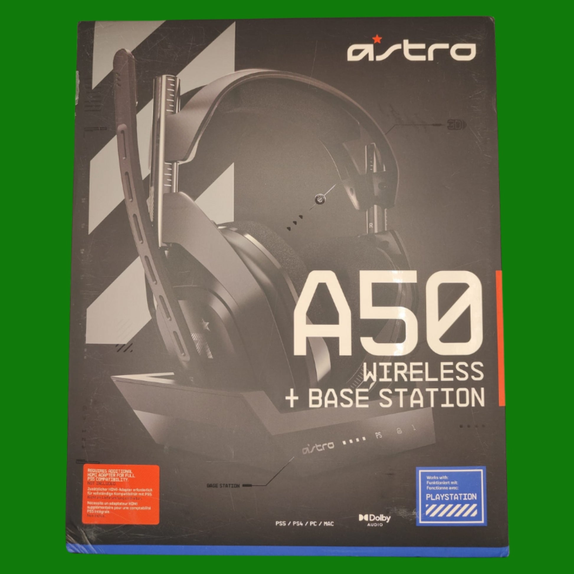 ASTRO Gaming A50 Cuffia wireless + Stazione di ricarica per videogiochi,