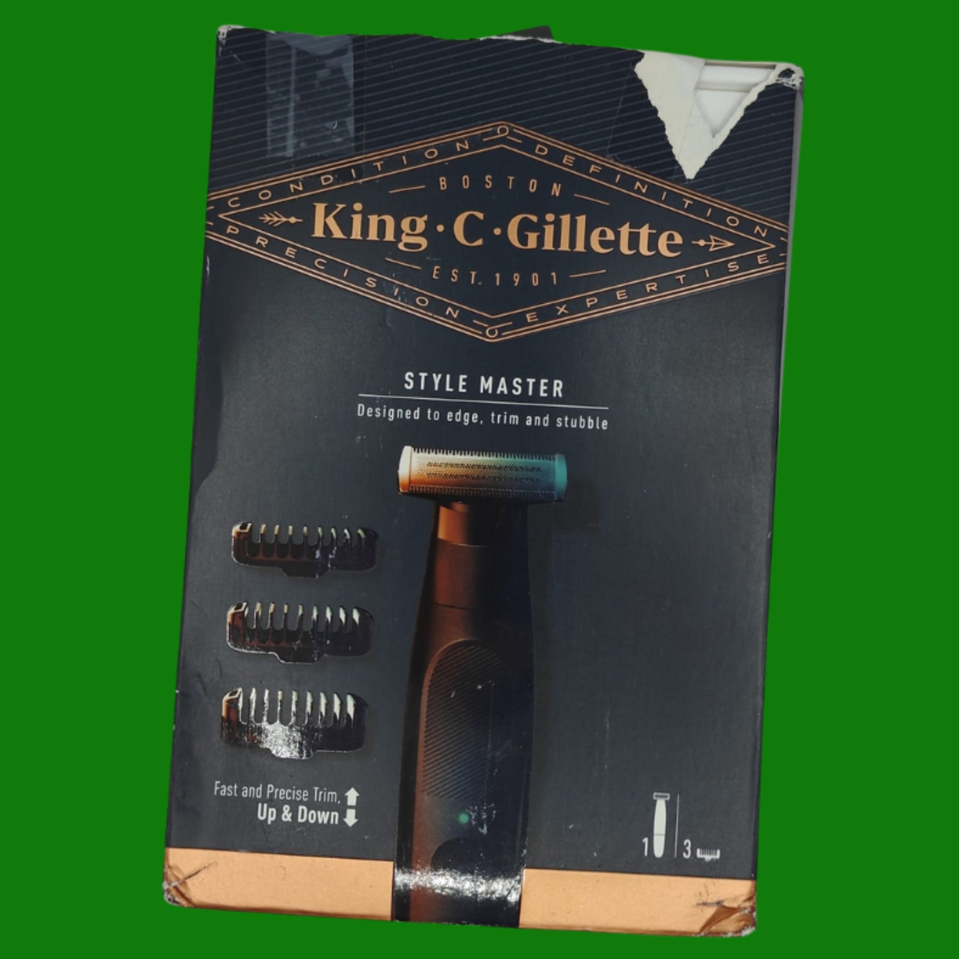 KING C GILLETTE STYLE MASTER TRIM