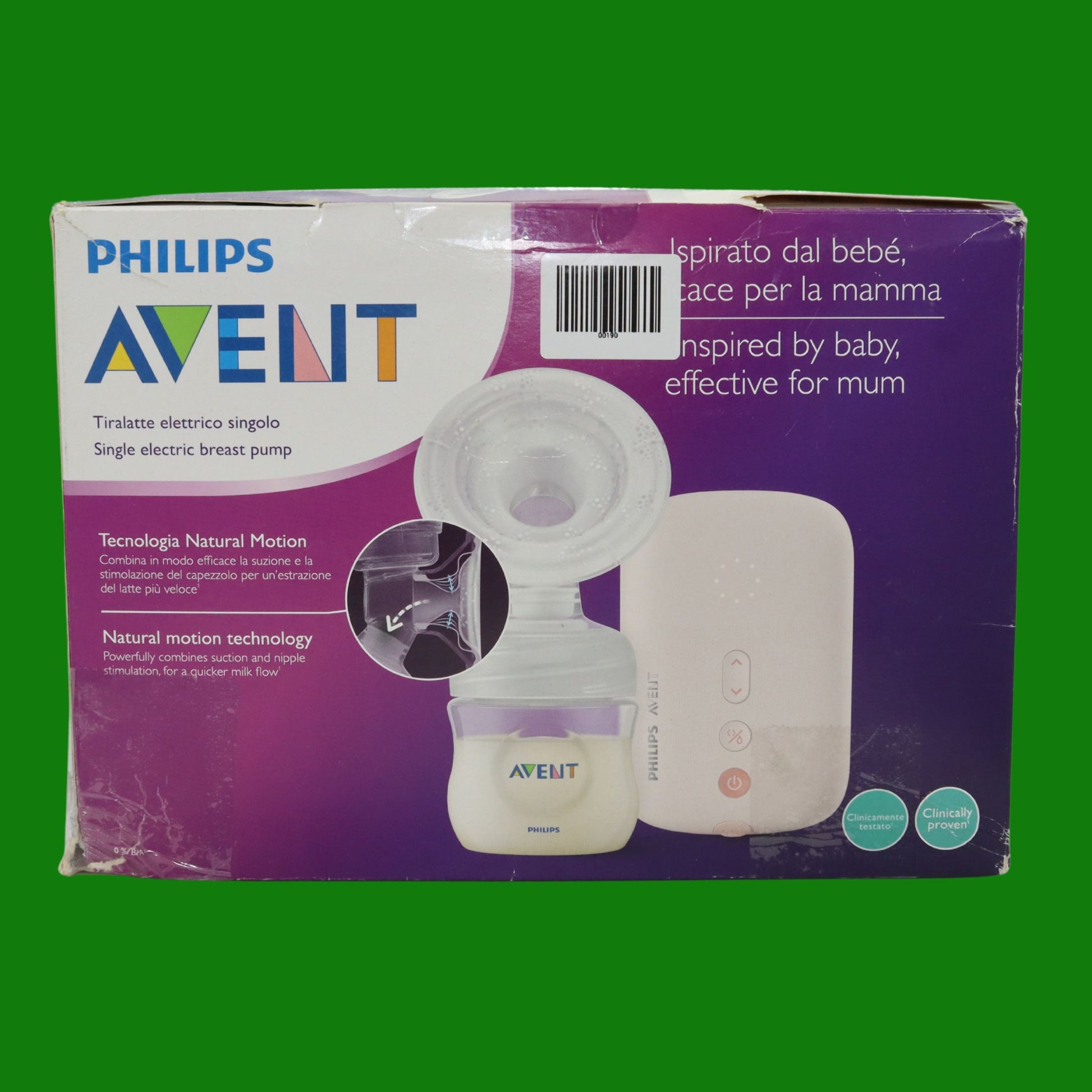 Philips Avent Allattamento SCF395/11 Tiralatte Elettrico Singolo