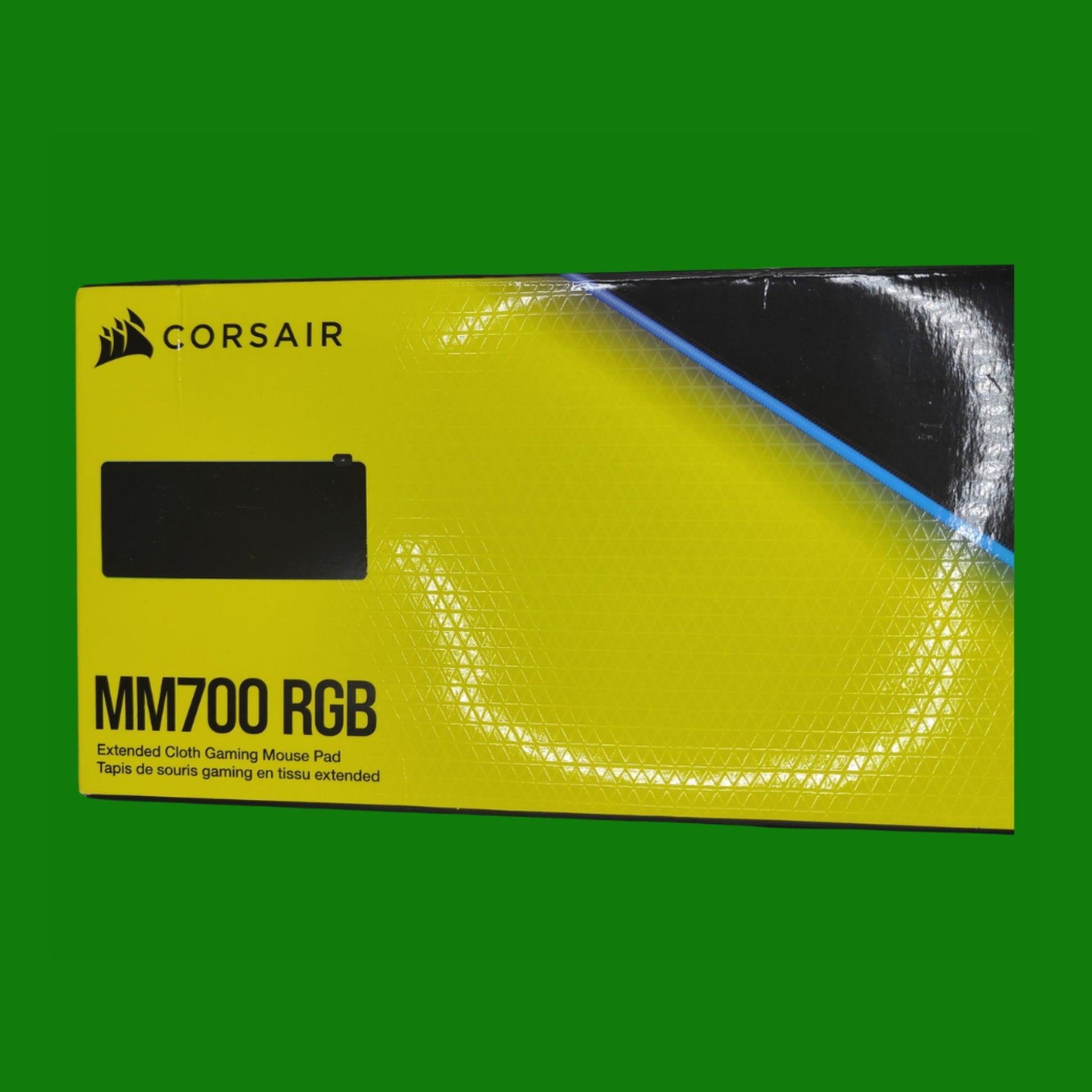 Corsair MM700 RGB Extended XL | Mouse pad da gioco in tessuto - 930 mm x 400 mm x 4 mm -