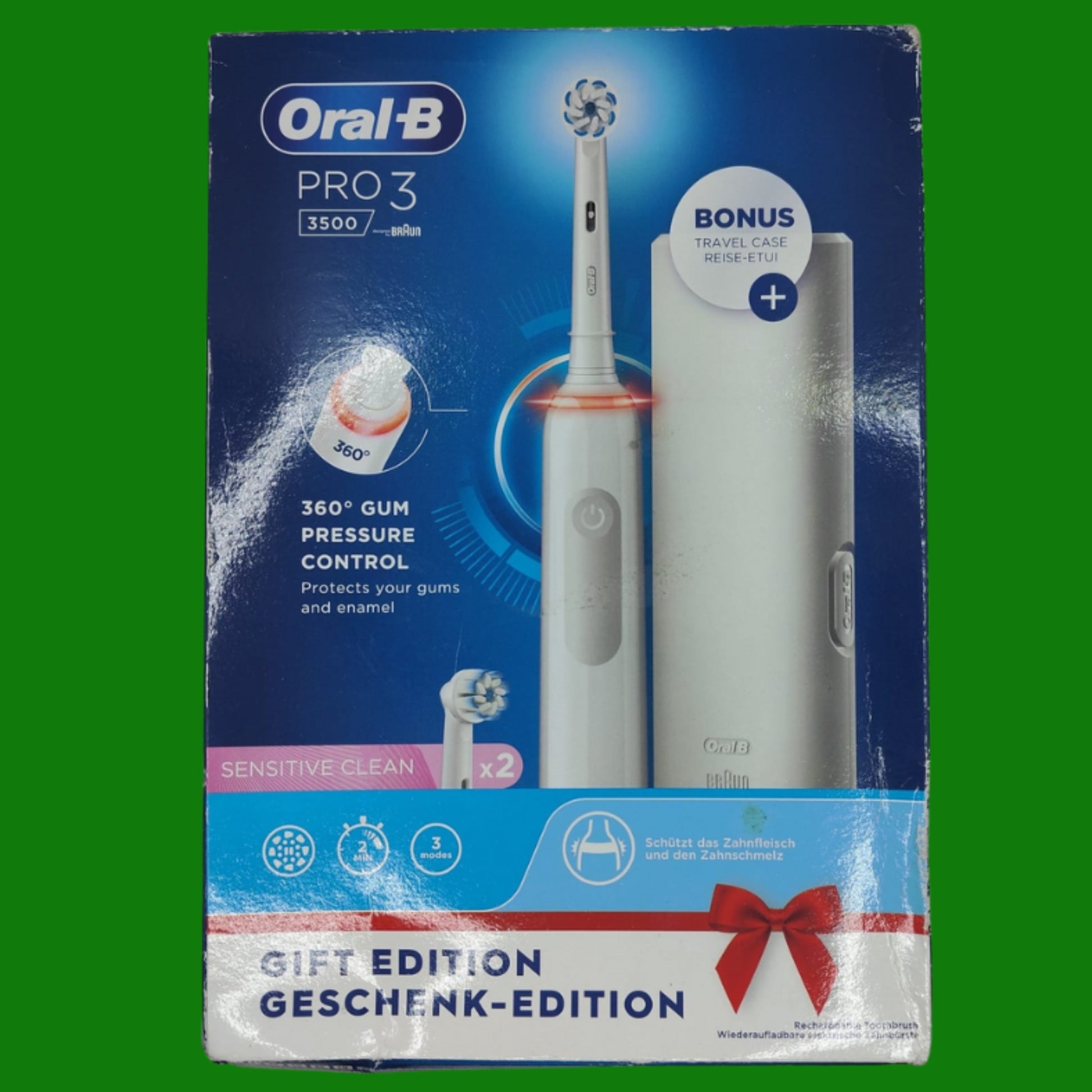 Oral-B Pro 3 3500 Adulto Spazzolino rotante Bianco