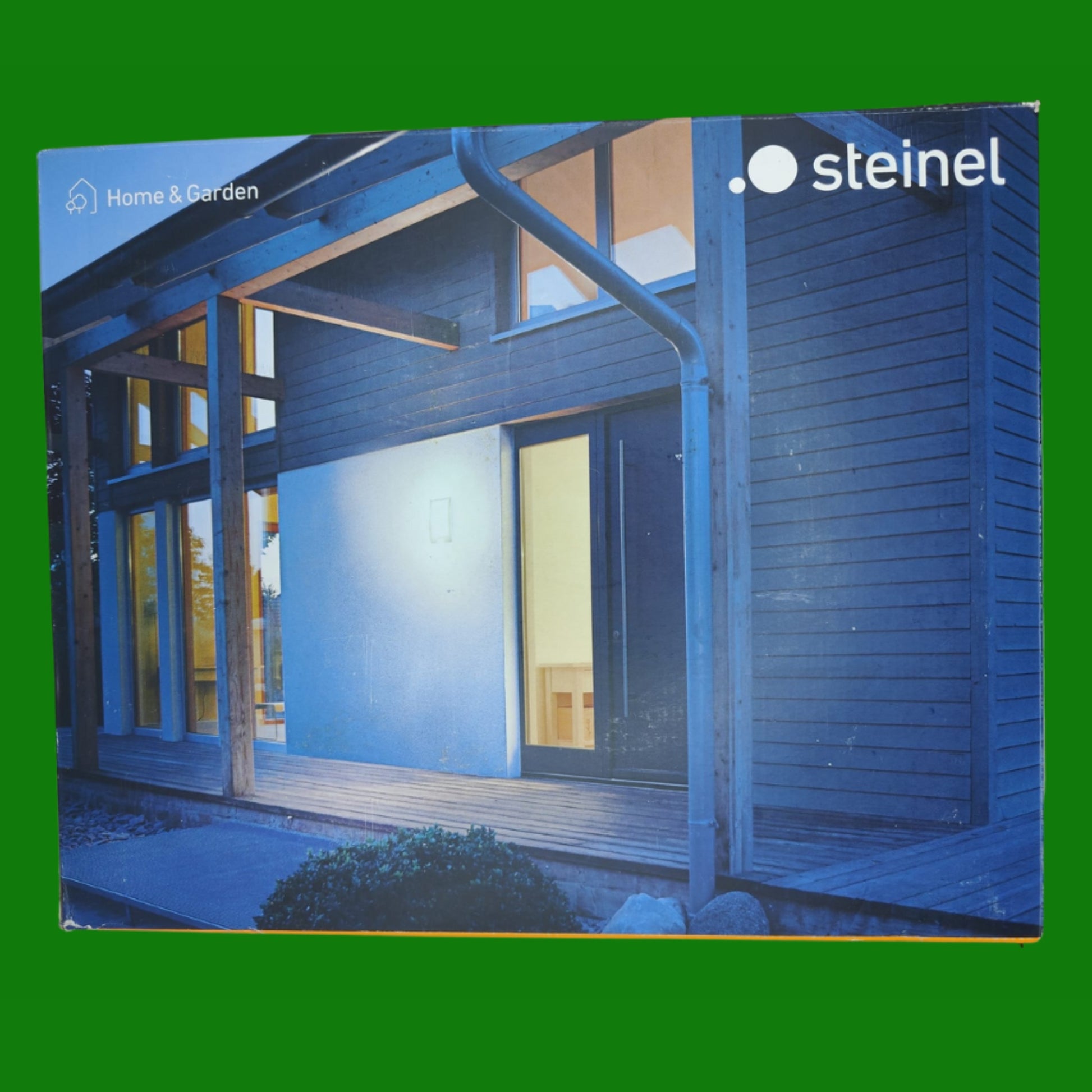 Steinel lampada da parete L 22 S inox, con rilevatore di movimento a 180°