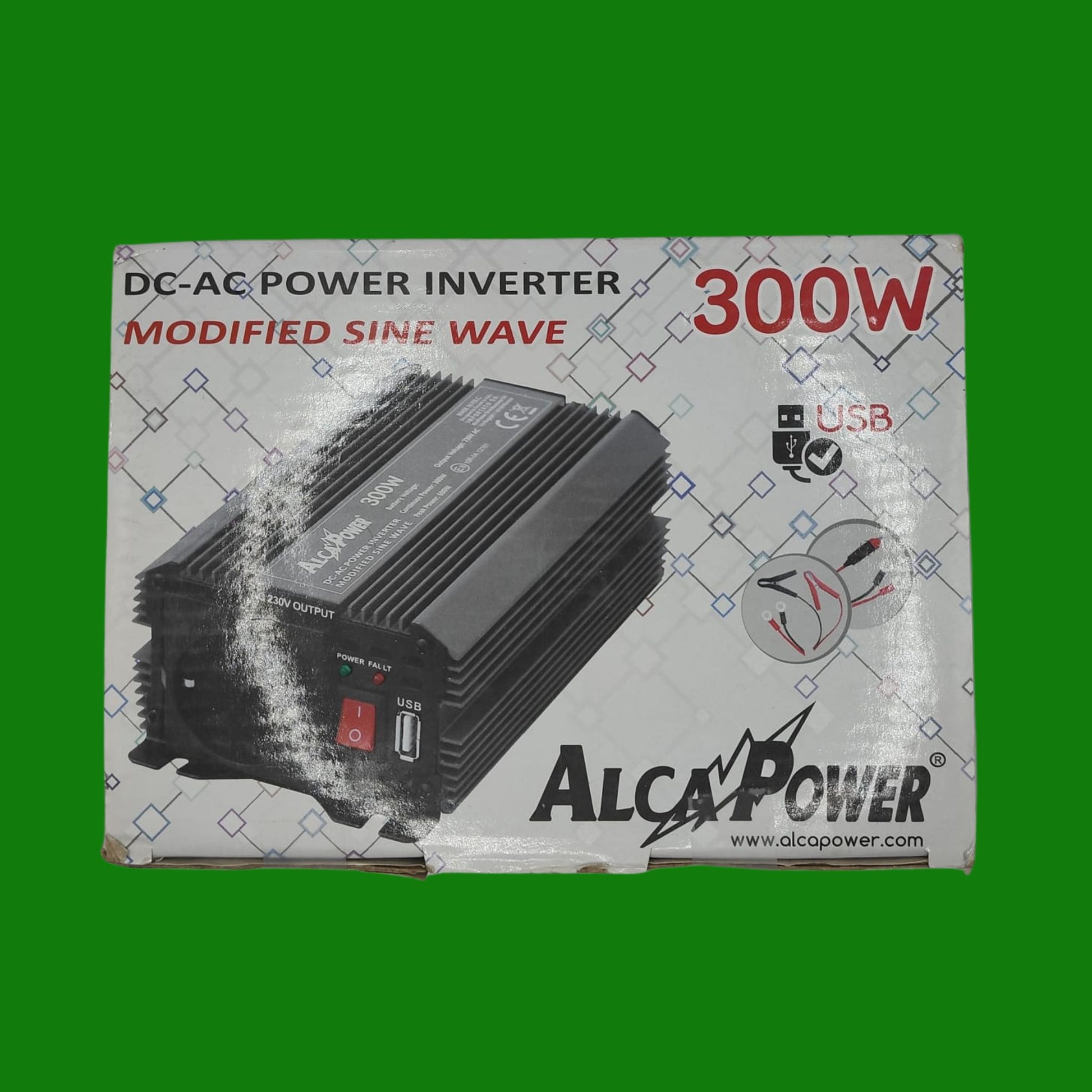 ALCAPOWER IRS300-24 Voltage Inverter by President 300W 24V Supply, 230V Output,