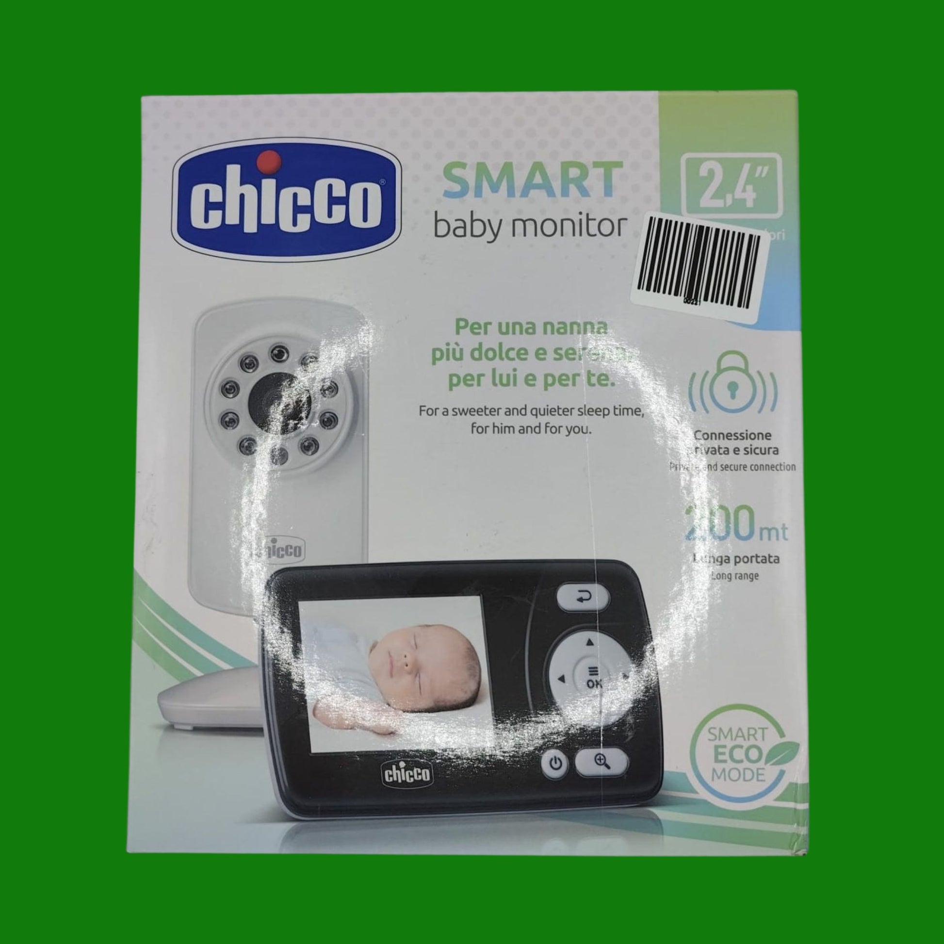 Chicco Baby Monitor Video Smart, Videocamera Per Neonati E Bambini