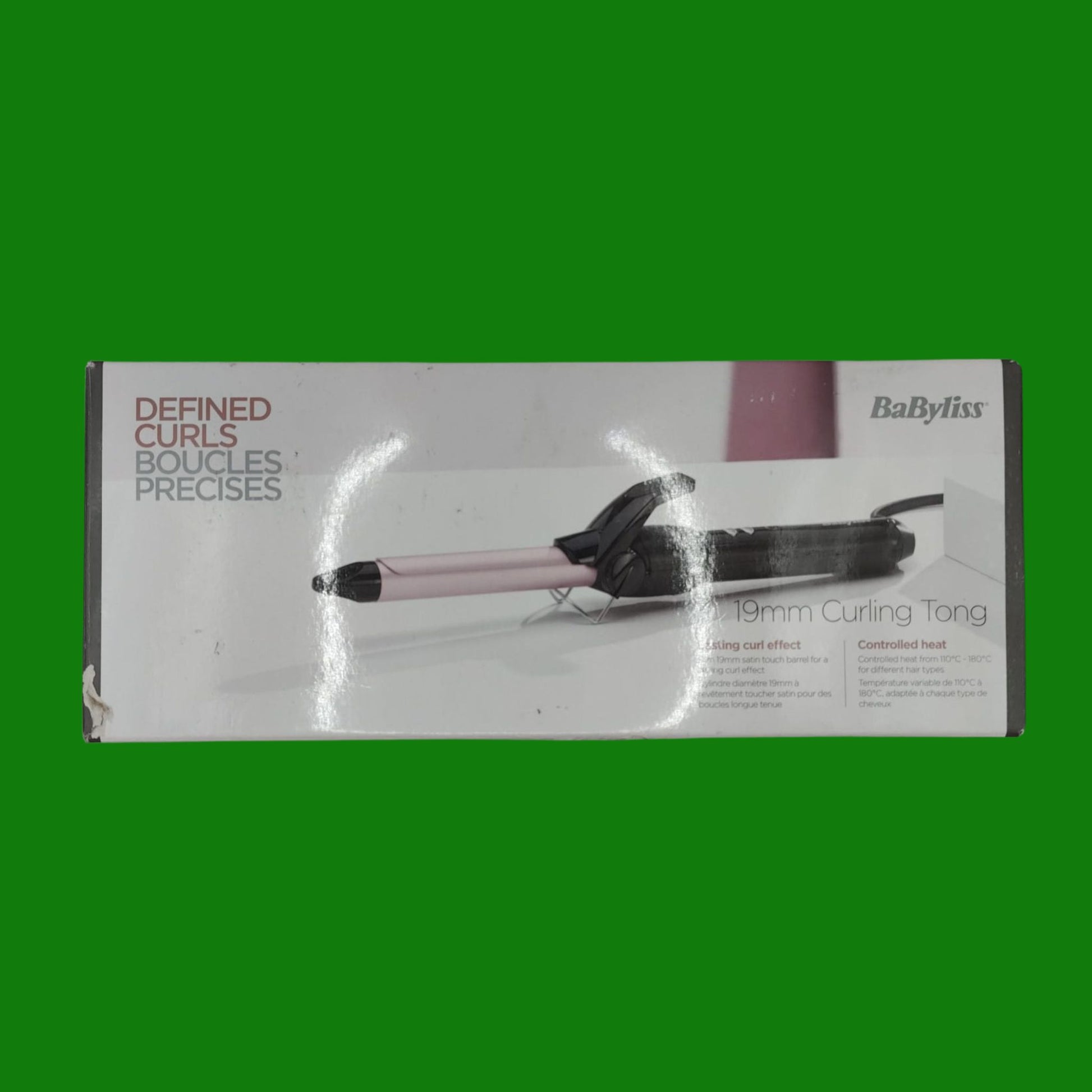BaByliss C319E Defined Curls - Ferro Arriccia Capelli, Satin Touch,