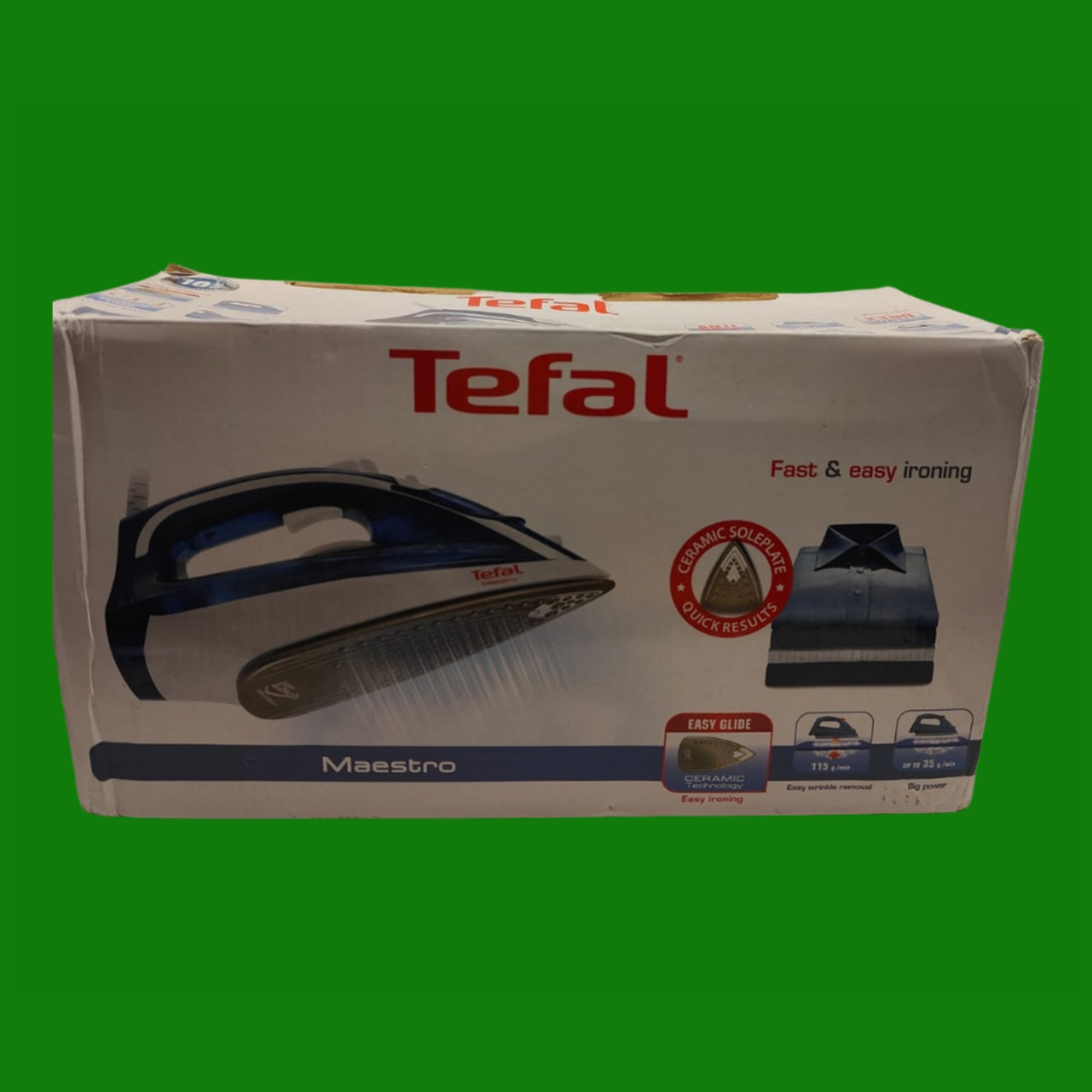 Tefal FV1845E0 Ferro da Stiro 2300 W, Colpo 110 Vapore Continuo da 35 g/min