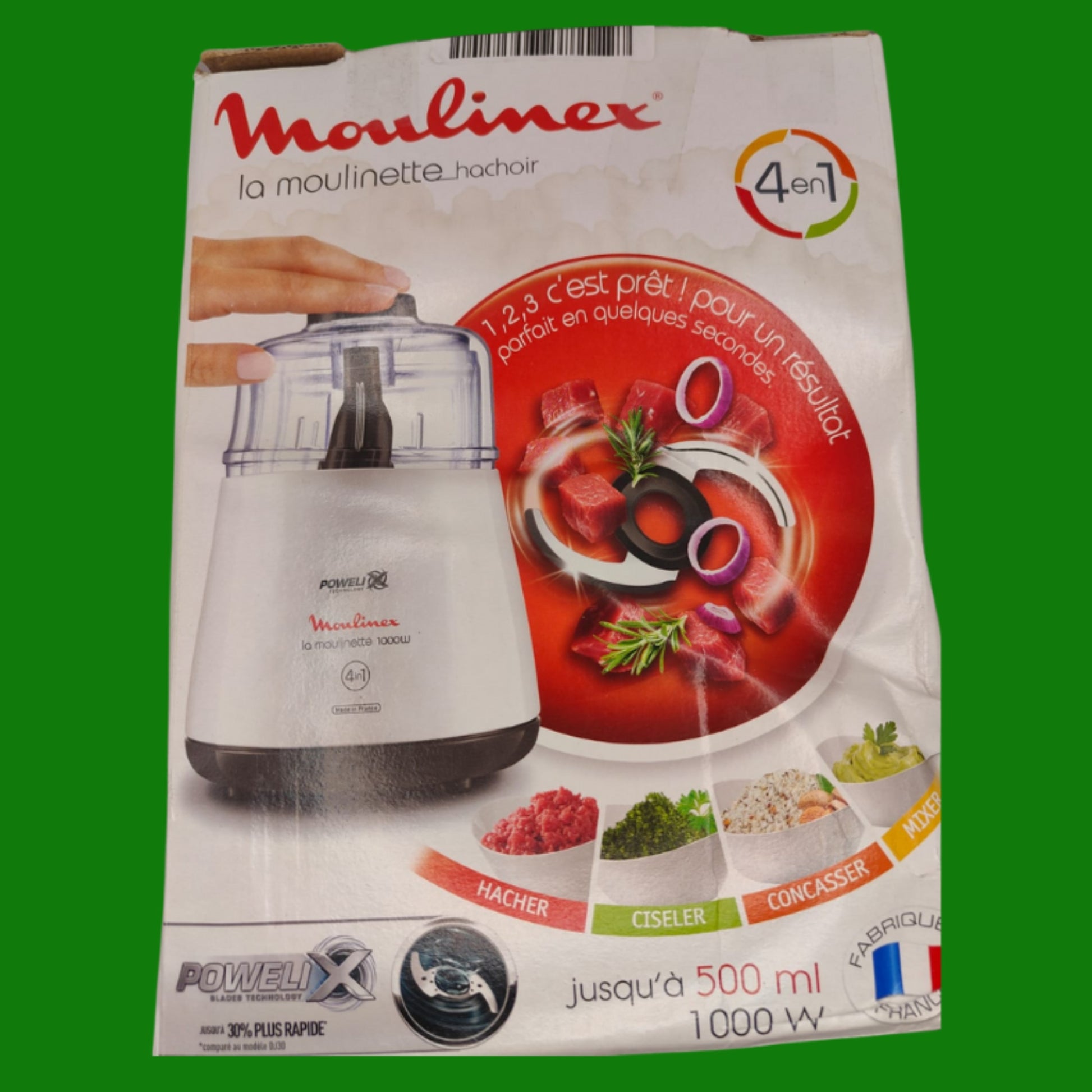 Moulinex DPA141 La Moulinette Tritatutto Elettrico,
