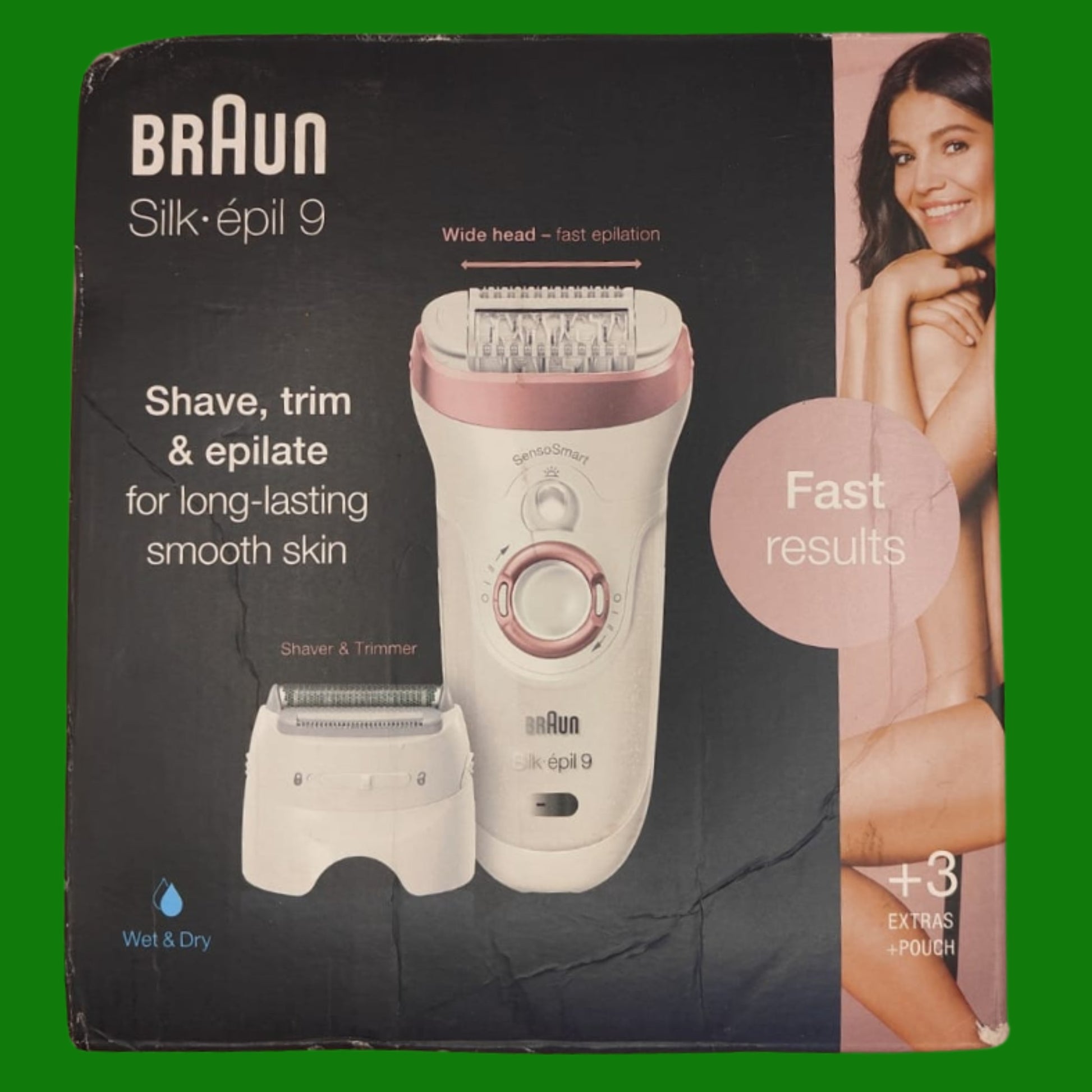 Braun Silk-épil 9 Depilatore Donna Epilatore Impermeabile