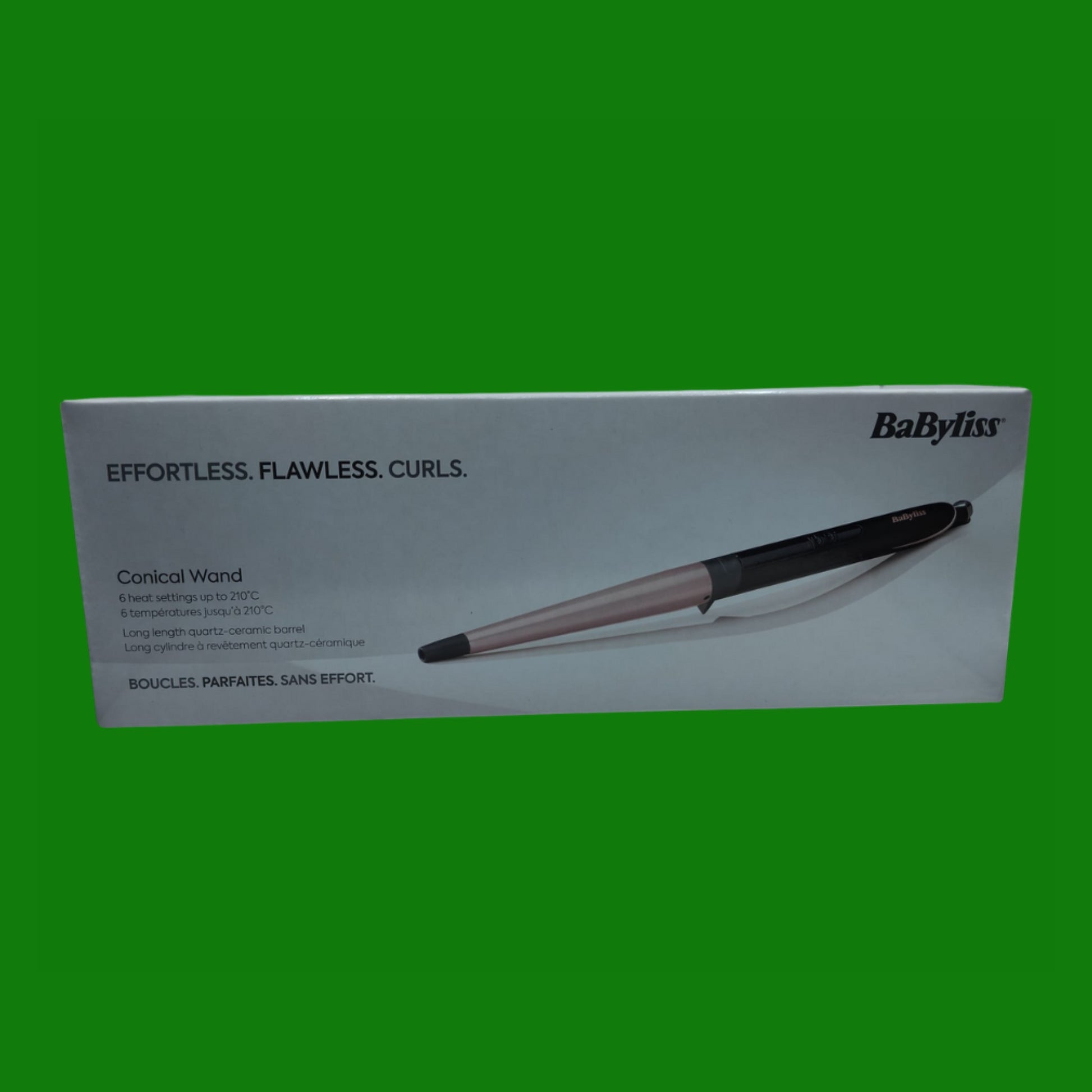 BaByliss C454E Ferro Arricciacapelli Professionale Conico 25 - 13 mm