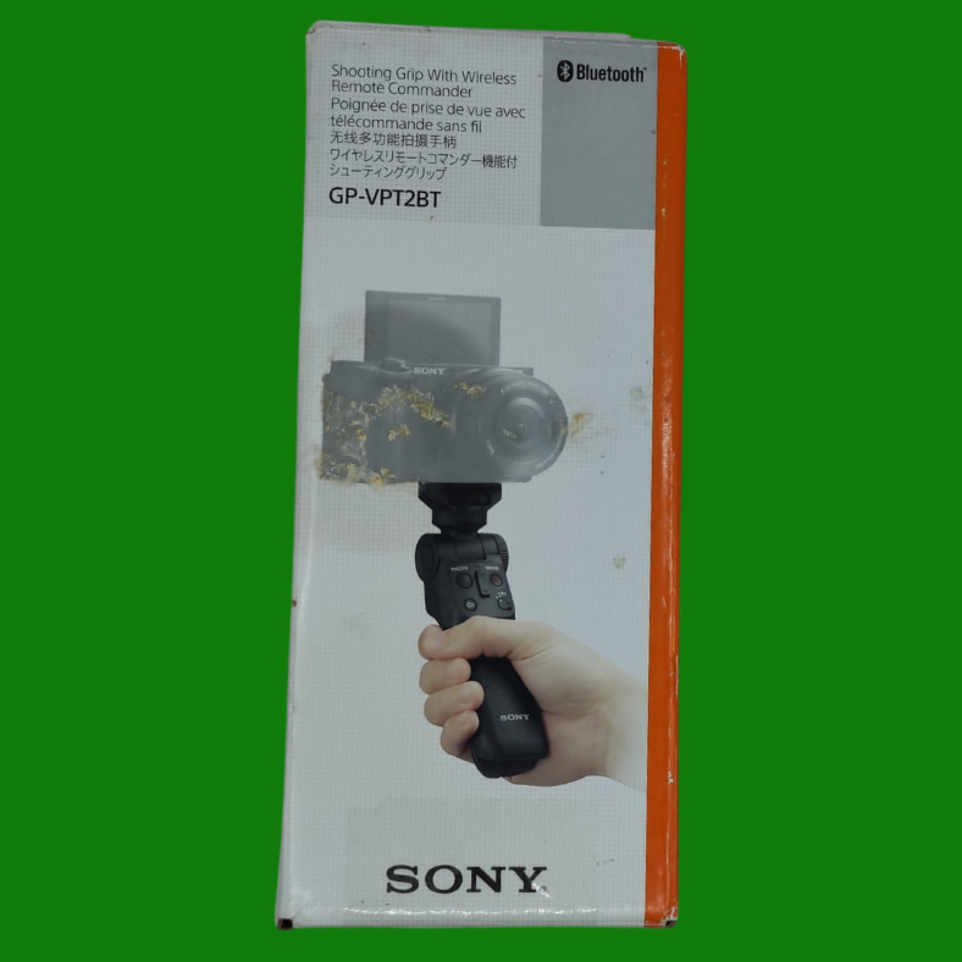 Sony Gp-Vpt2Bt Shooting Grip Bluetooth, Con Funzione Telecomando