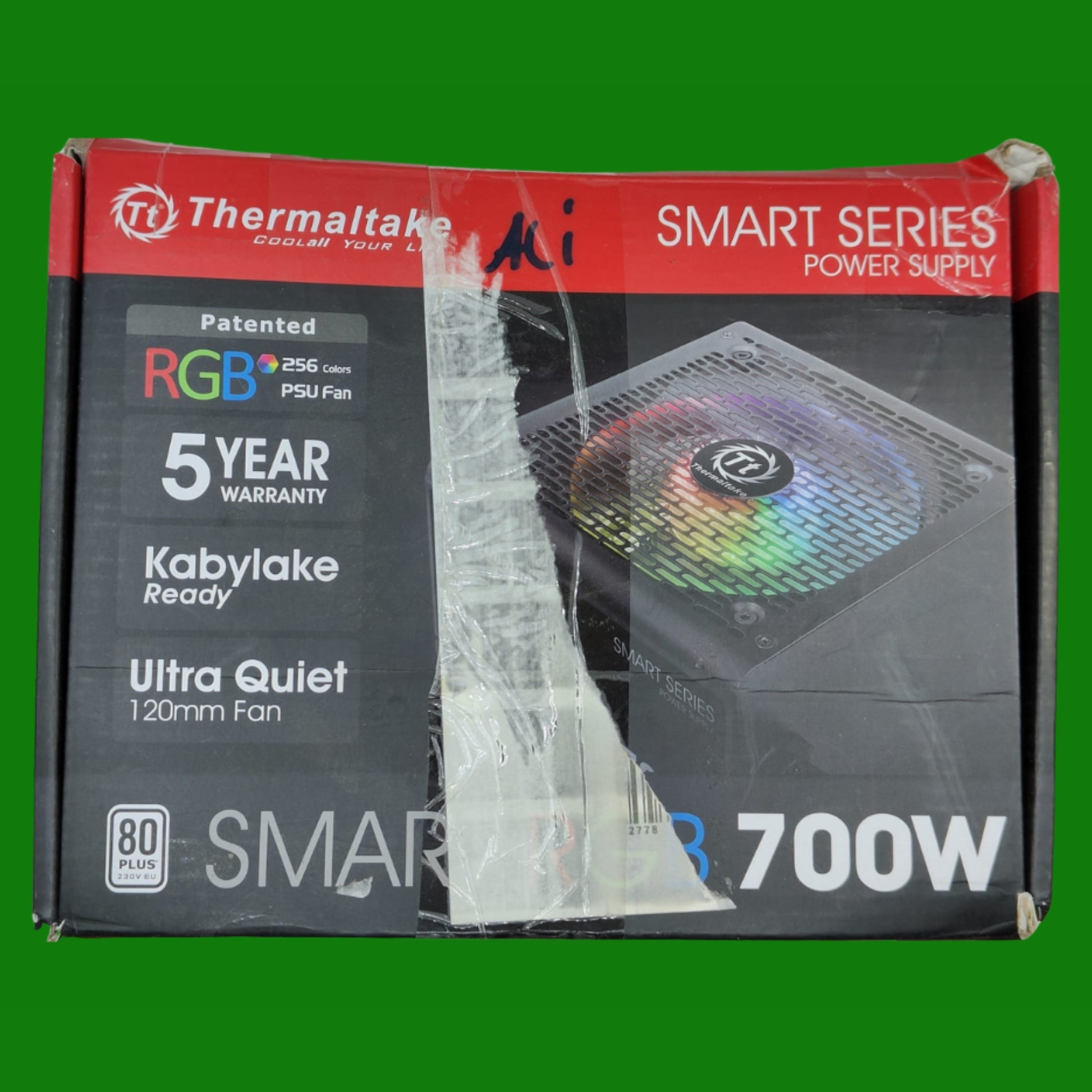 Thermaltake Smart RGB Alimentatore da 700 W, Nero