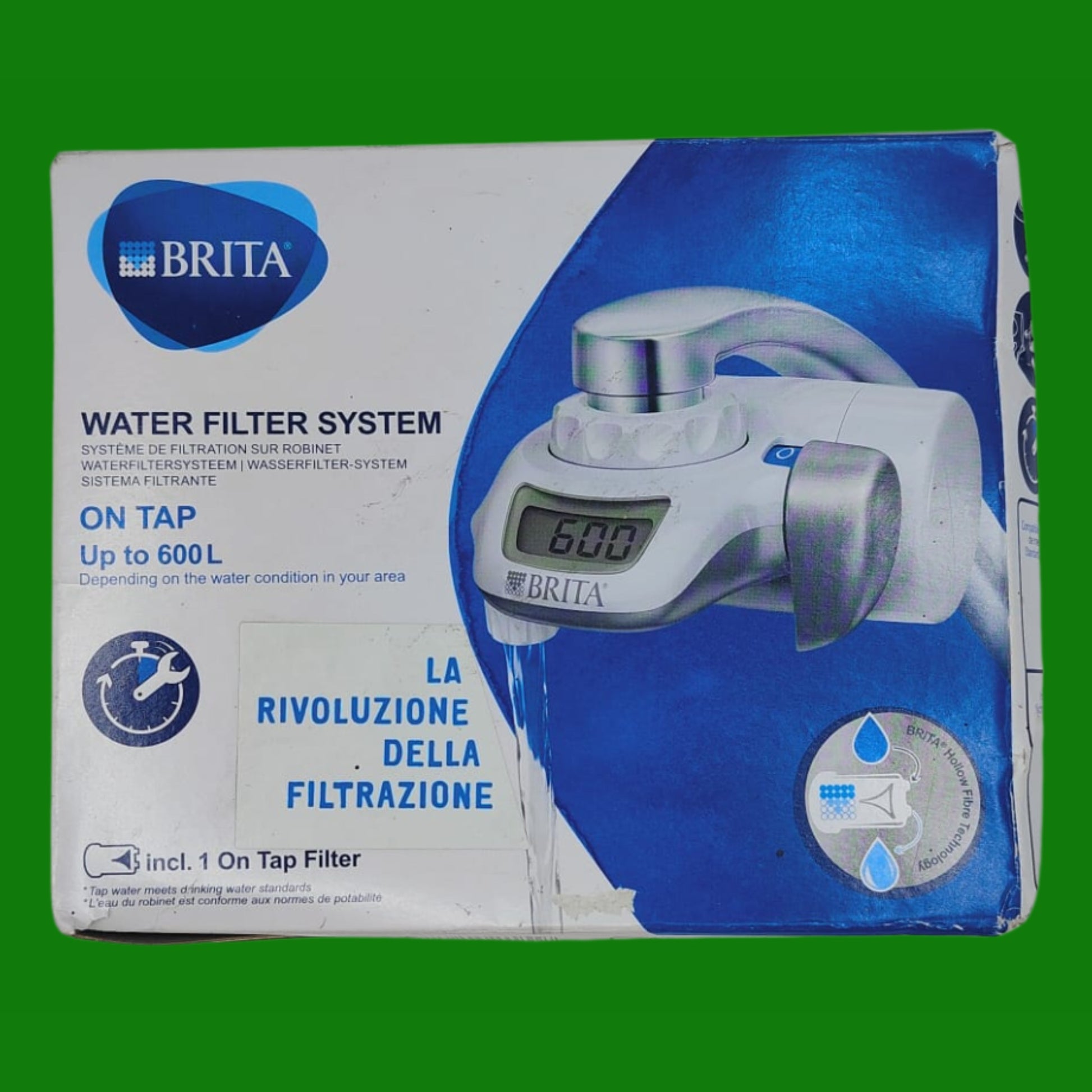 BRITA ON TAP Pro V-MF incl. 1 x filtro acqua rubinetto V-MF (600L)