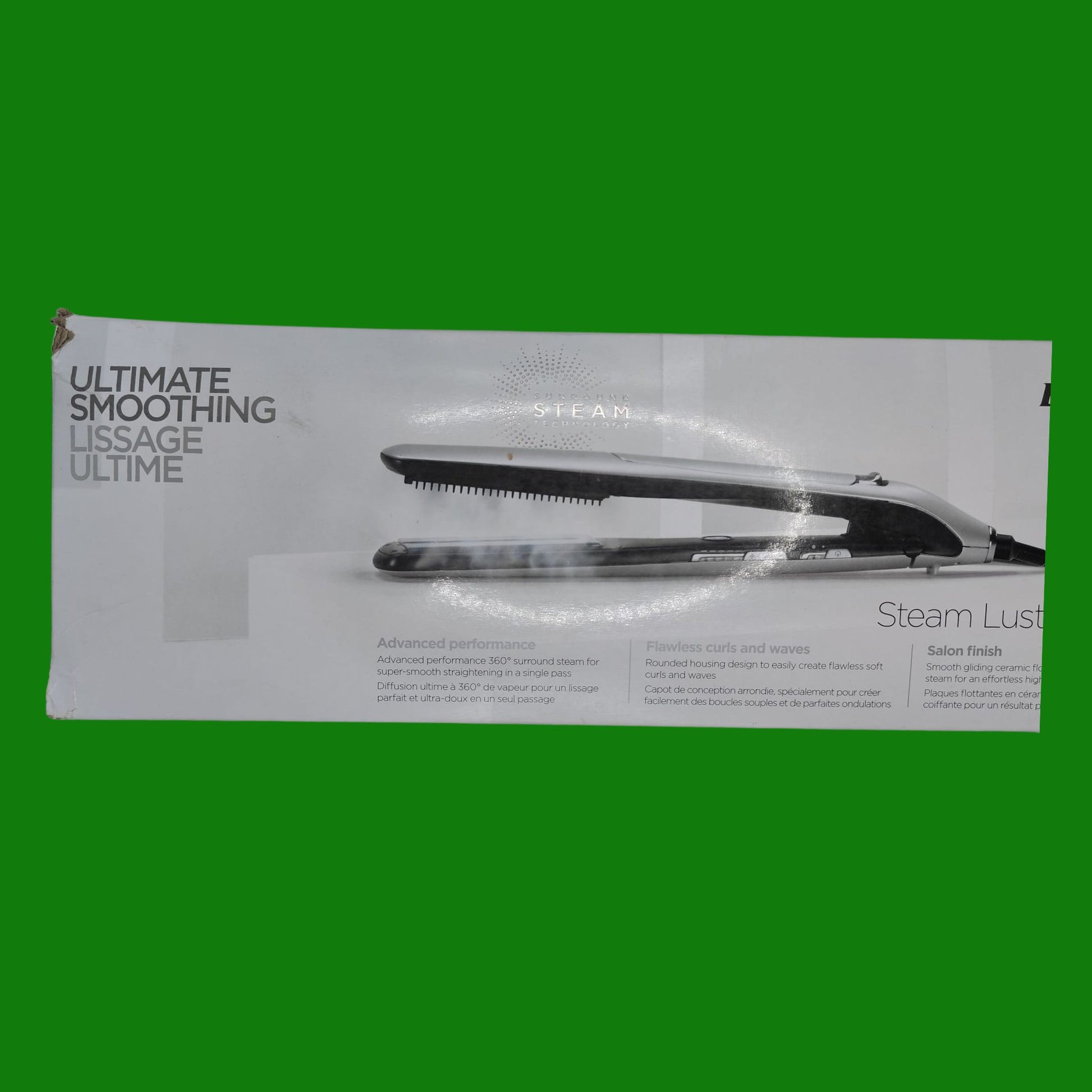 BaByliss ST595E Piastra Lisciante a Vapore Steam Lustre Styler