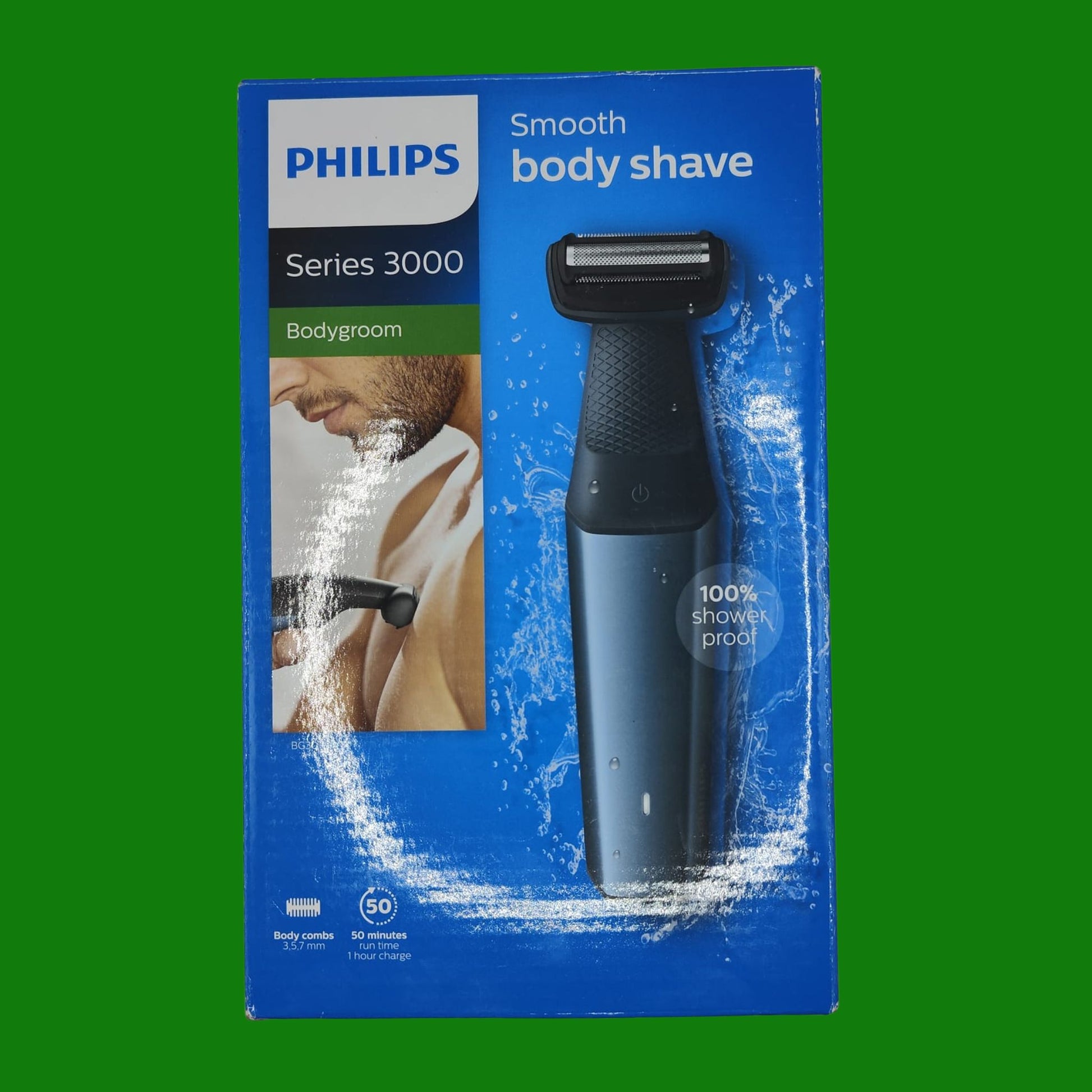 Philips BG3015/15 Bodygroom Series 3000 Rasoio Corpo Wet&Dry,