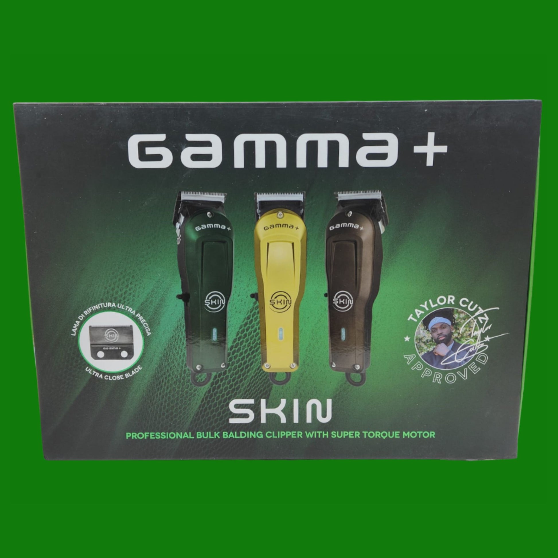 GAMMAPIU' Skin Bulk Balding Clipper, Tagliacapelli Uomo Professionale,