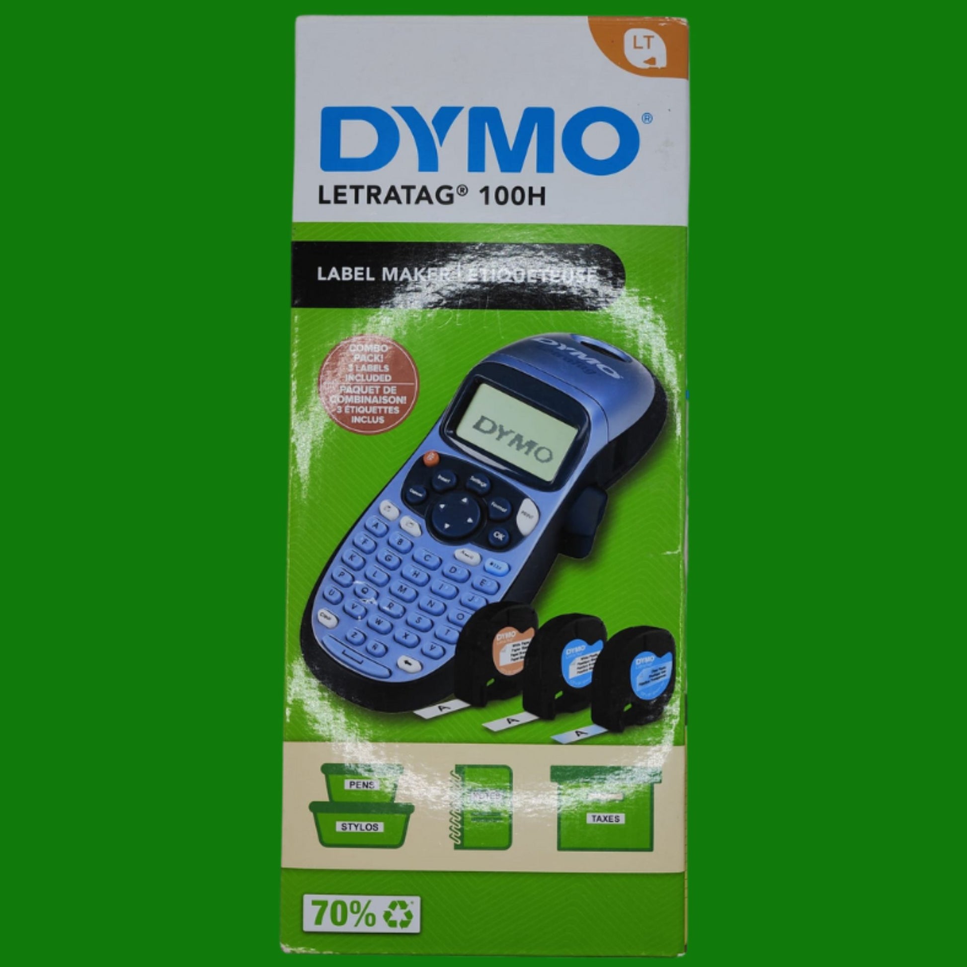 DYMO LetraTag LT-100H Starter Kit per la creazione di etichette, Macchina etichettatrice