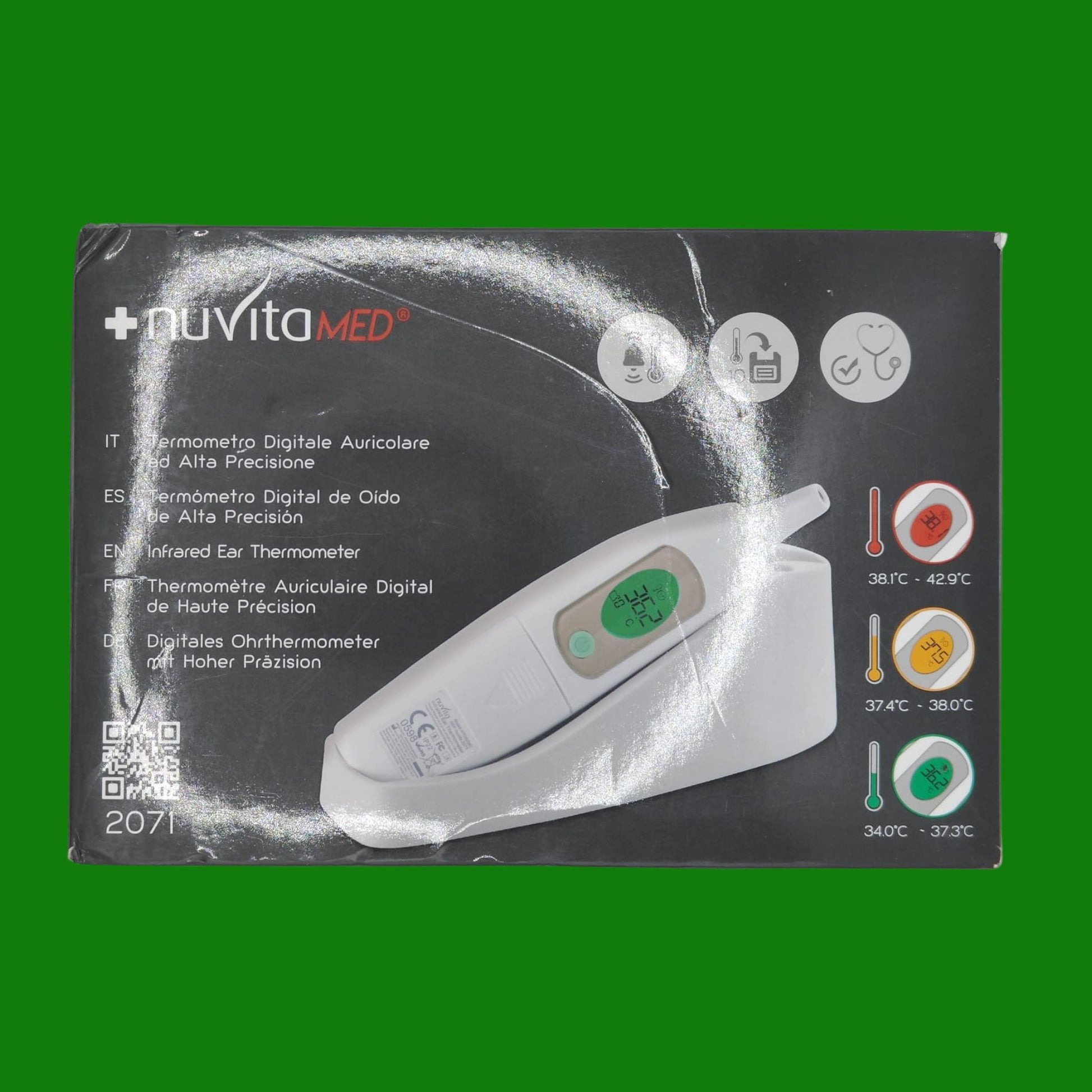 Nuvita 2071 Termometro Orecchio Bambini