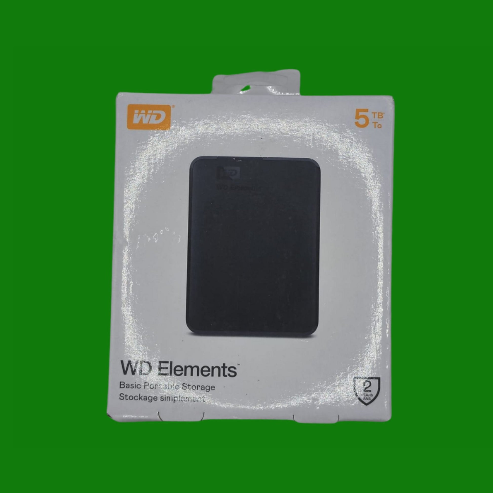 WD 5TB Elements Portable, Hard Disk Esterno Portatile, USB 3.0