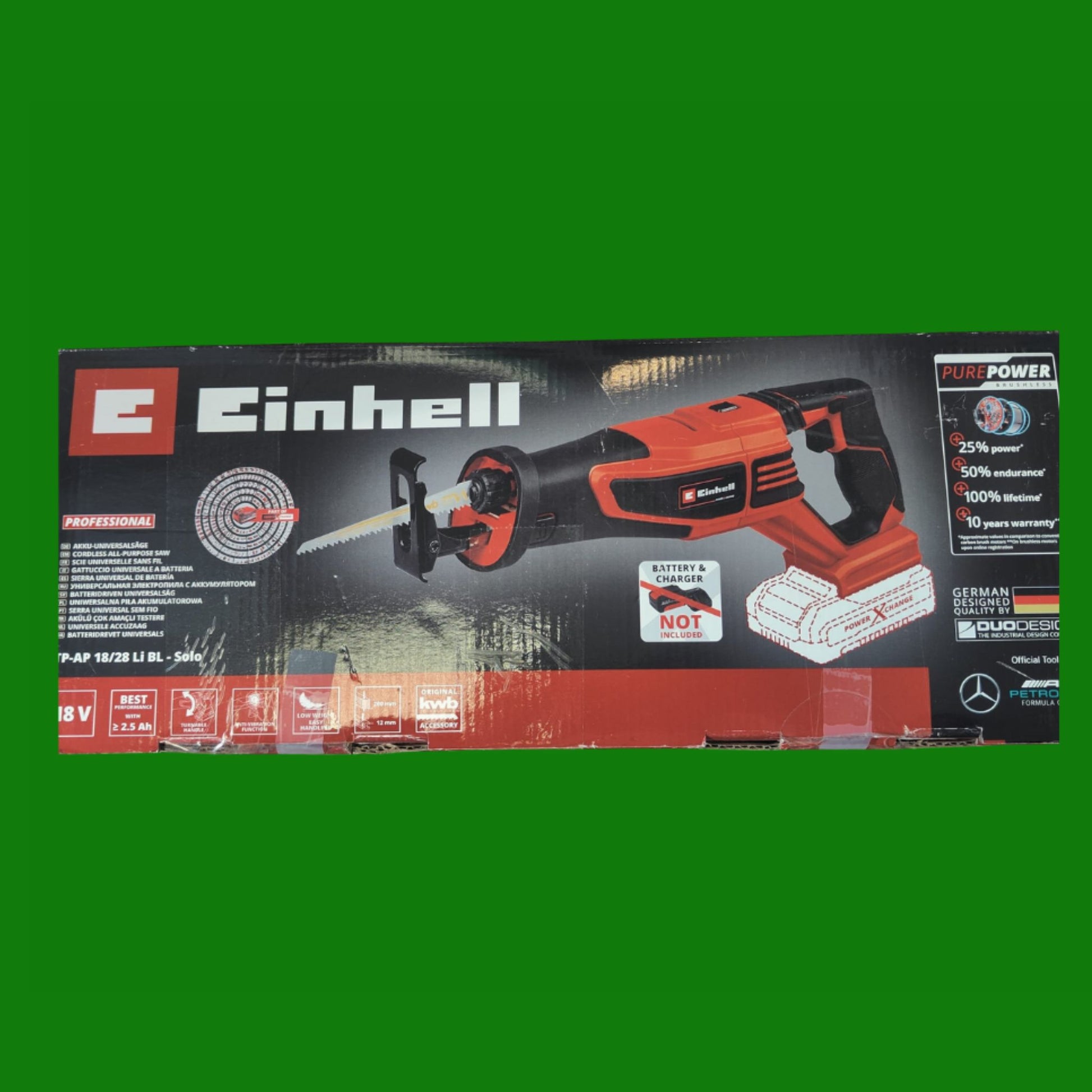 Einhell Professional TP-AP 18/28 Li BL - Solo Sega universale a batteria Power X-Change